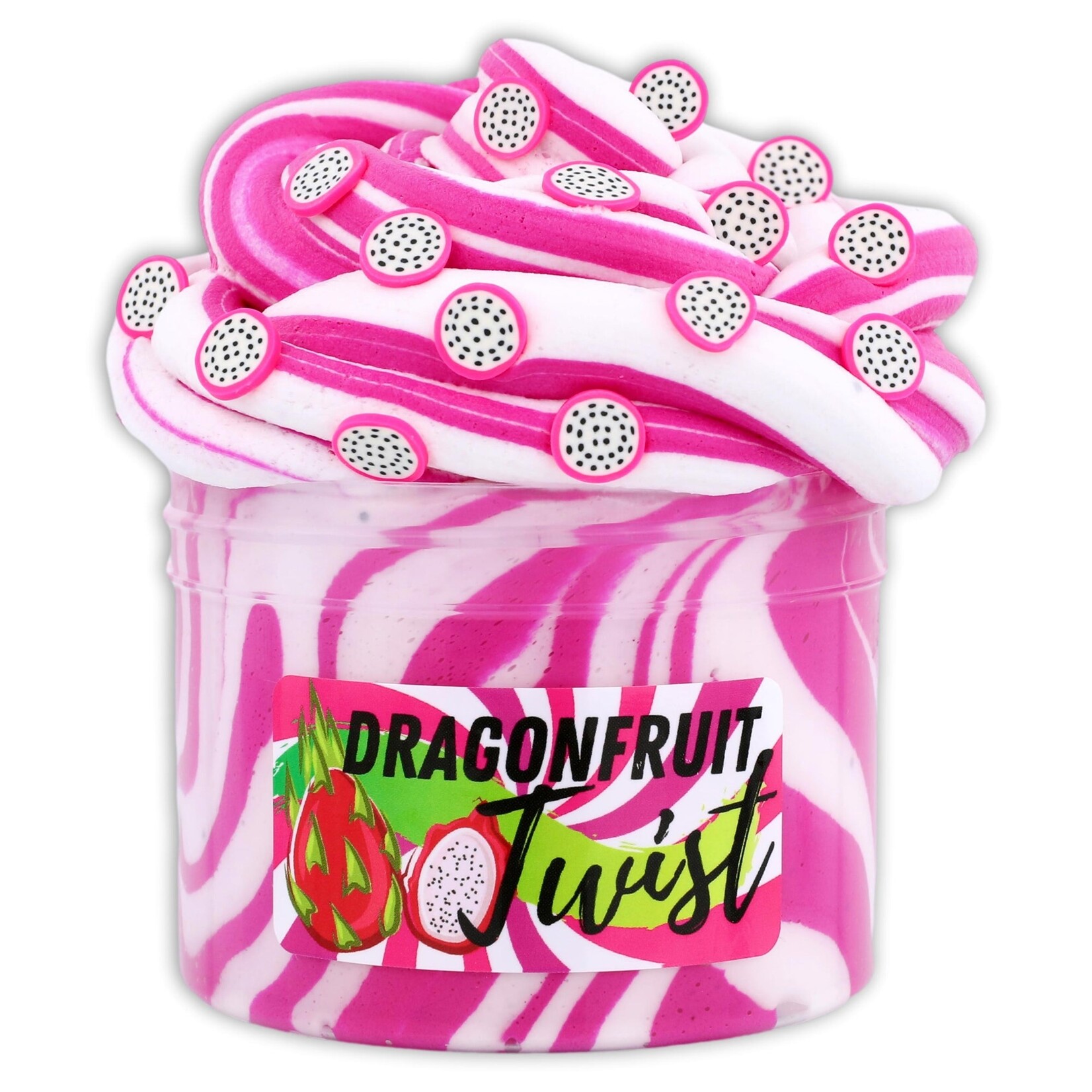 Dragonfruit Twist Slime