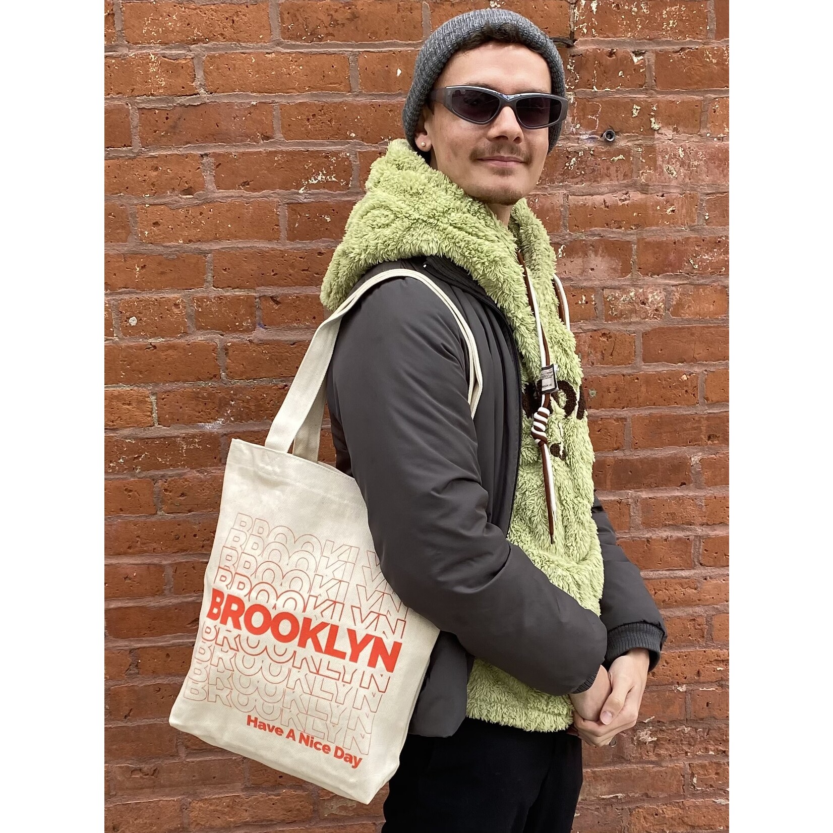 Brooklyn Repeating Pattern Tote