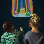 Kikkerland Kidoki Space Storybook Flashlight