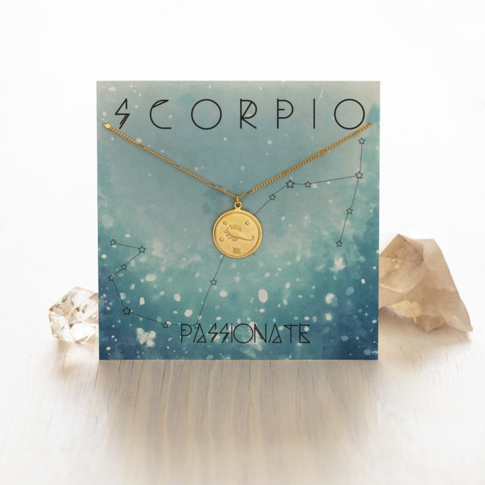 Zodiac Medallion Necklace