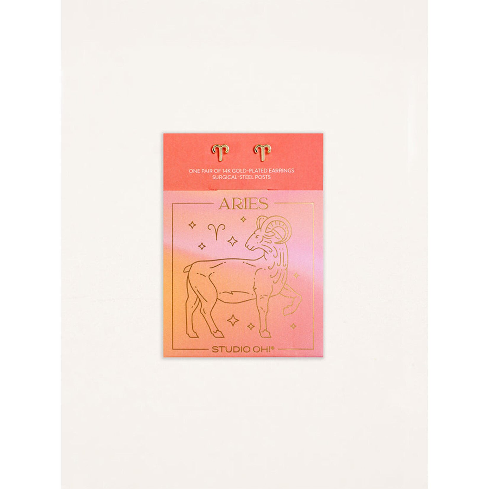 Studio oh! Zodiac Earrings Collection