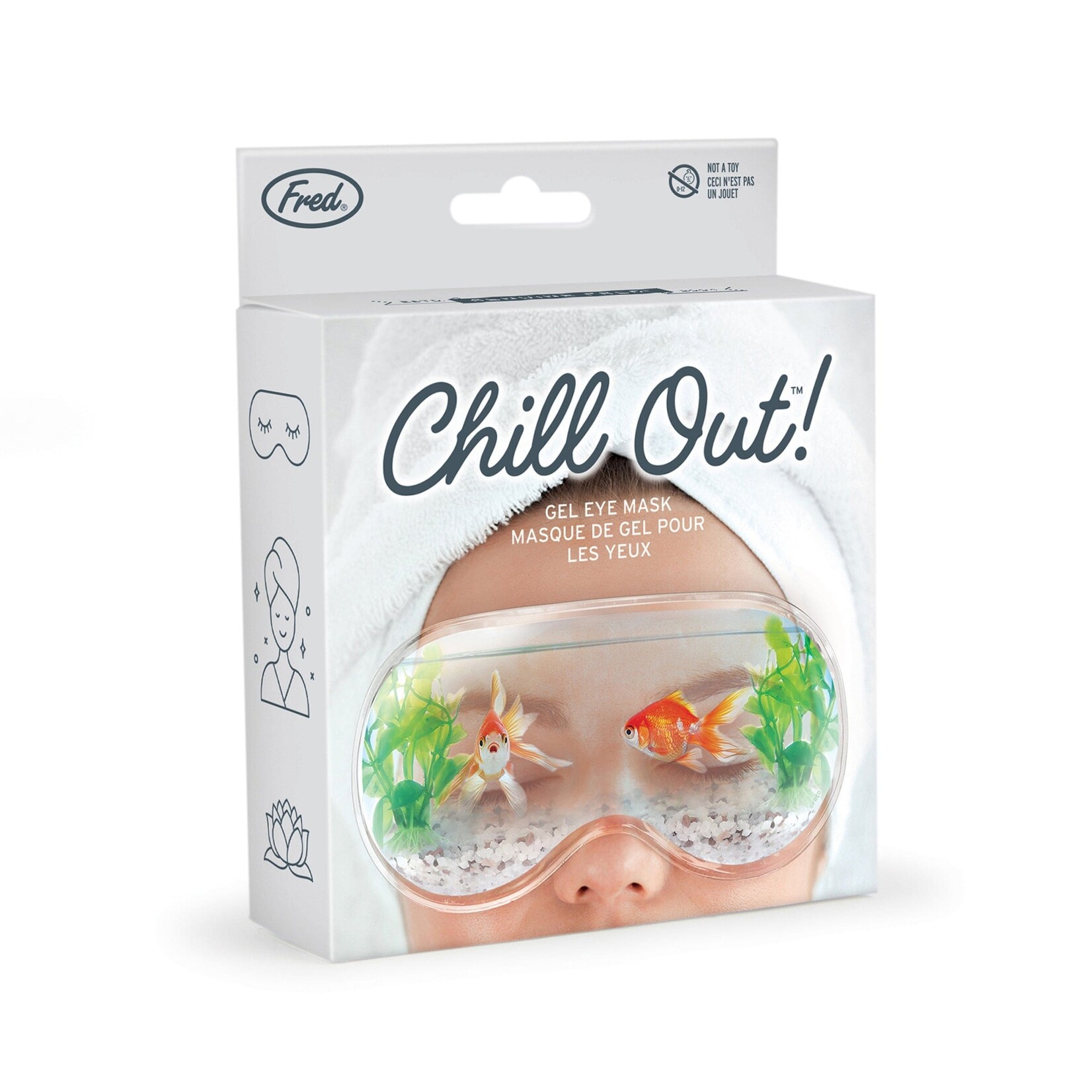Fred & Friends Fishbowl Chill Out Eye Mask