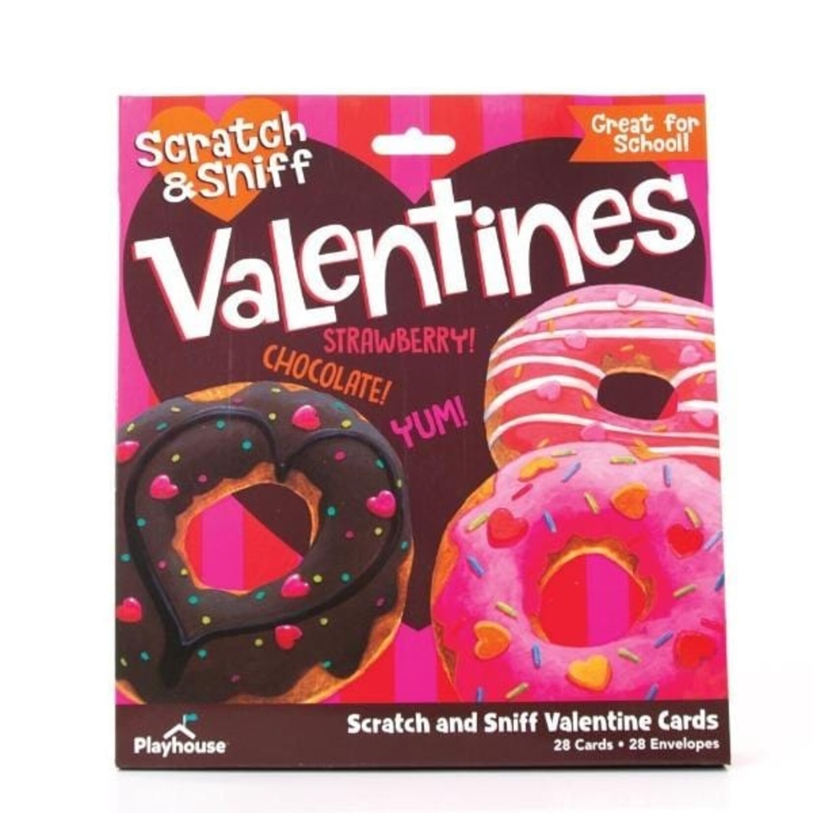 Scratch & Sniff Donuts Valentines