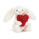 Jellycat Bashful Red Love Heart Bunny Little