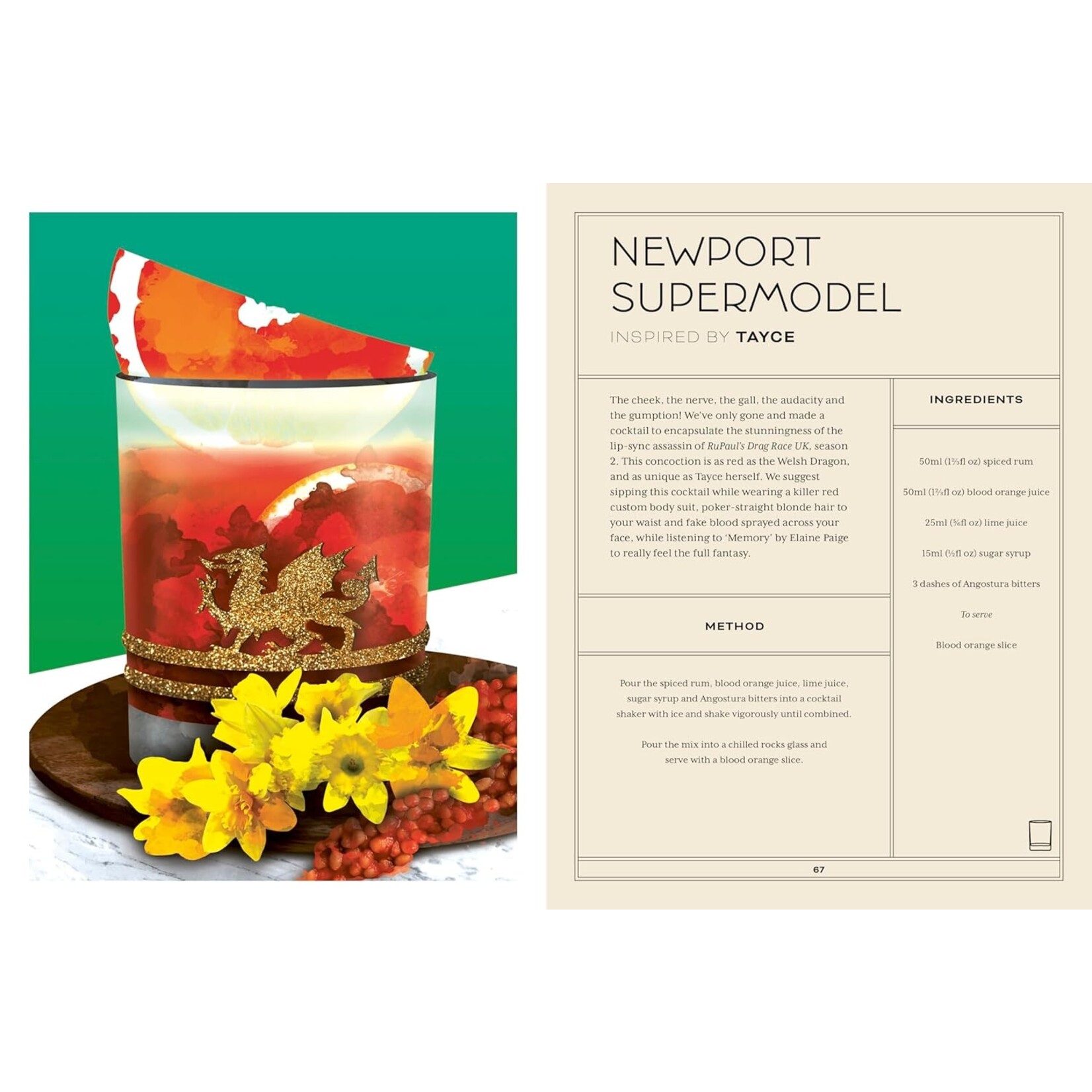 The Quarto Group Dragtails : Fierce Cocktails Inspired by Drag Royalty