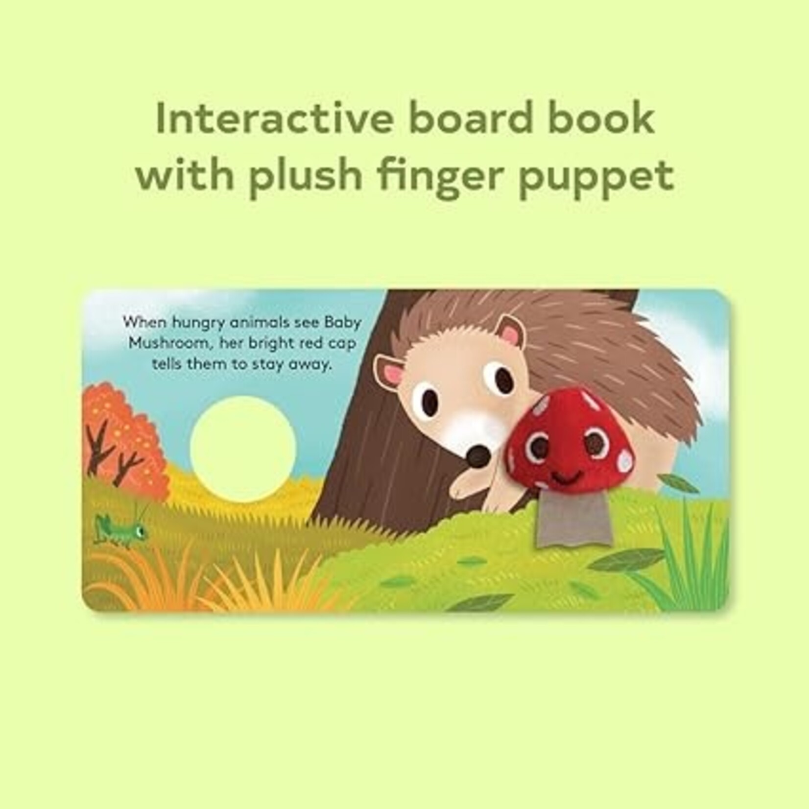 Chronicle Books Baby Mushroom: Finger Puppet Book