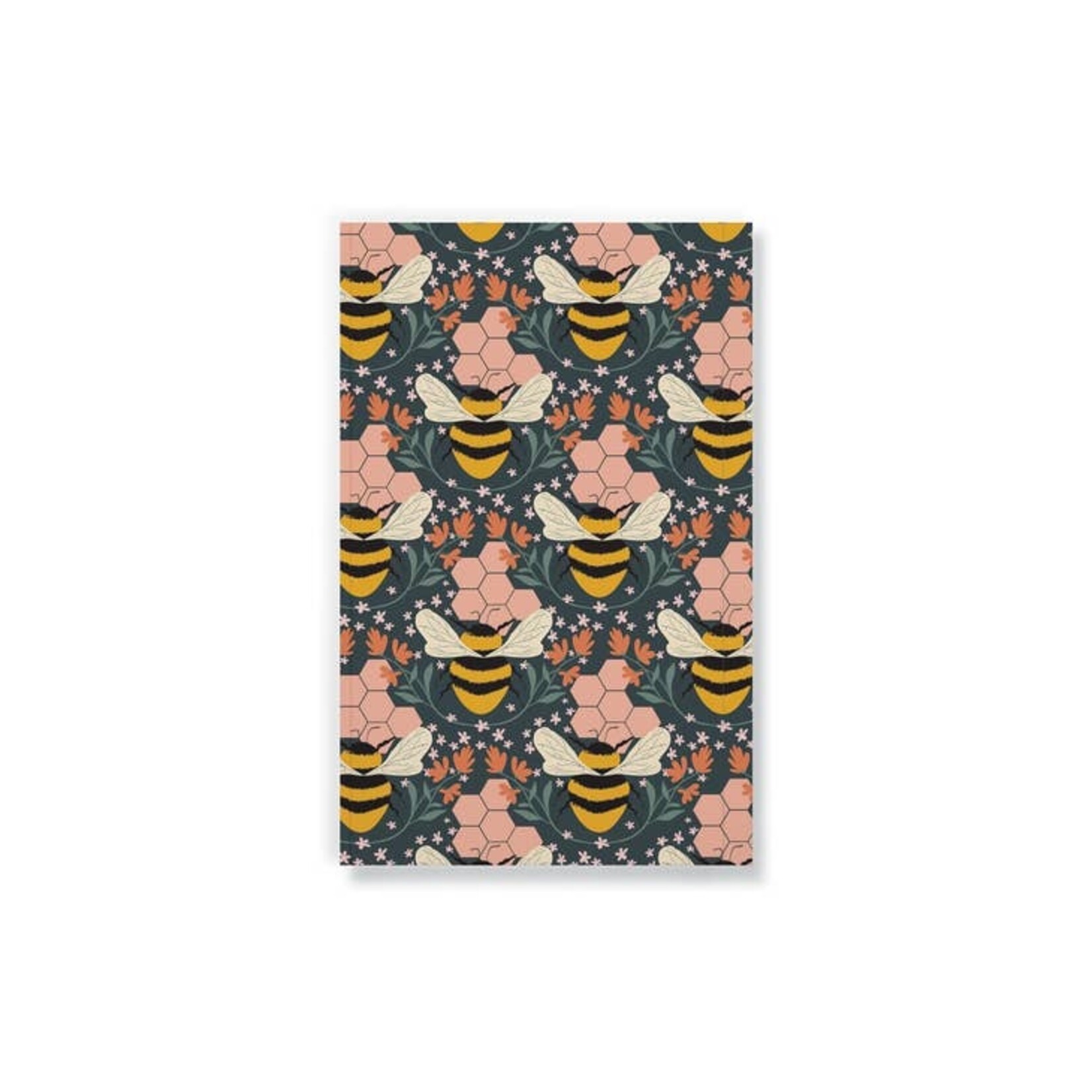 Denik Honeycomb Bee Classic Lined Notebook