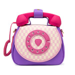 Phone Convertible Handbag in Pastel Checkerboard