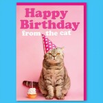 Dean Morris Birthday Card: From the Cat