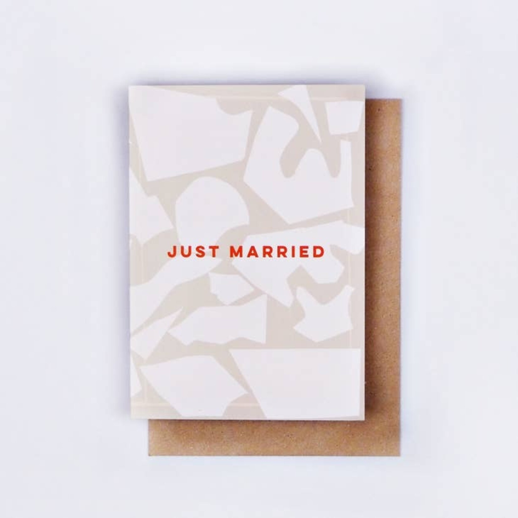 The Completist Wedding Card: Just Married