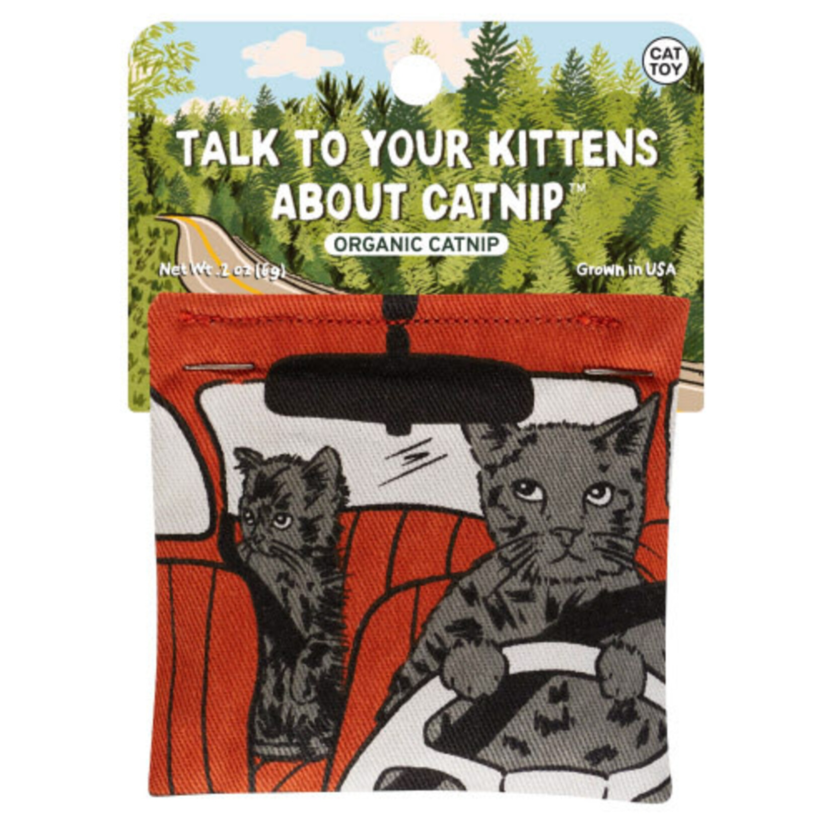 Blue Q Talk  to Your Kittens Cat Nip Toy