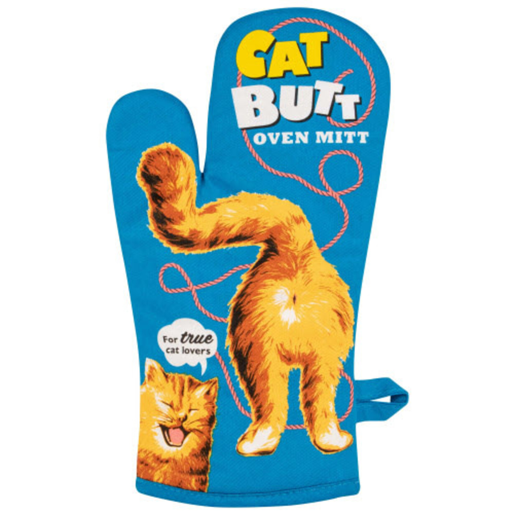 Blue Q Cat Butt Oven Mitt