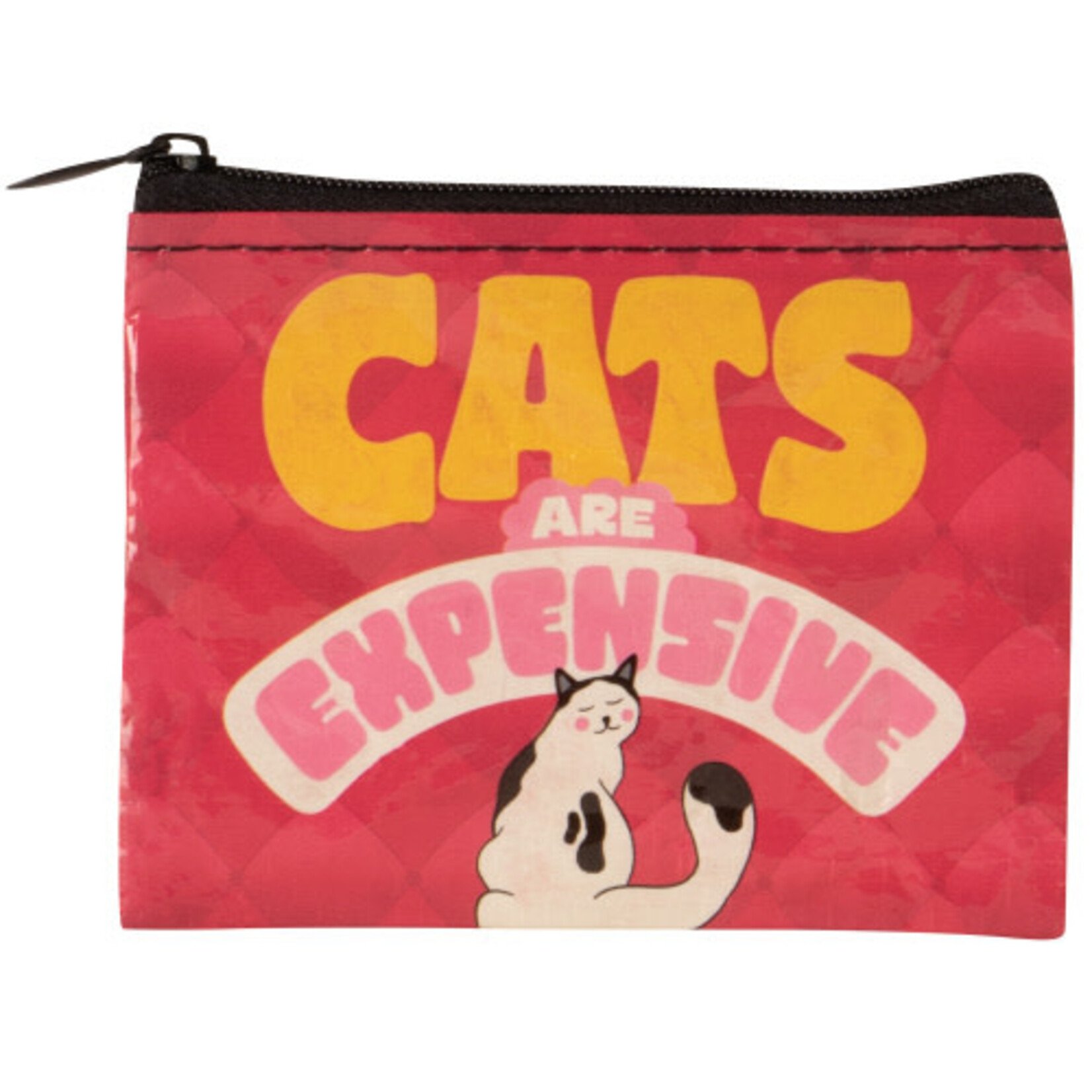 Blue Q Cats are Expensive Coin Purse