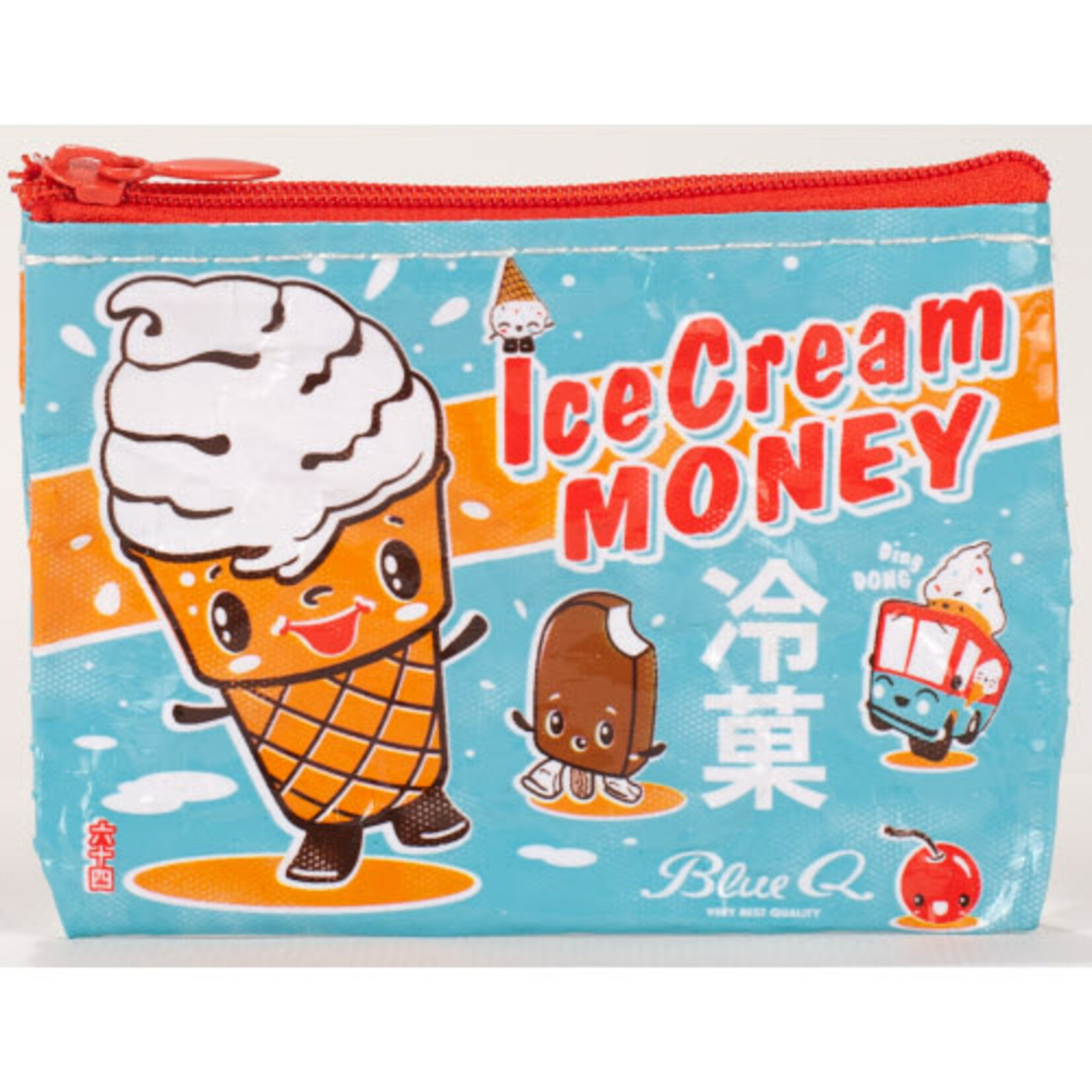 Blue Q Ice Cream Money Coin Purse