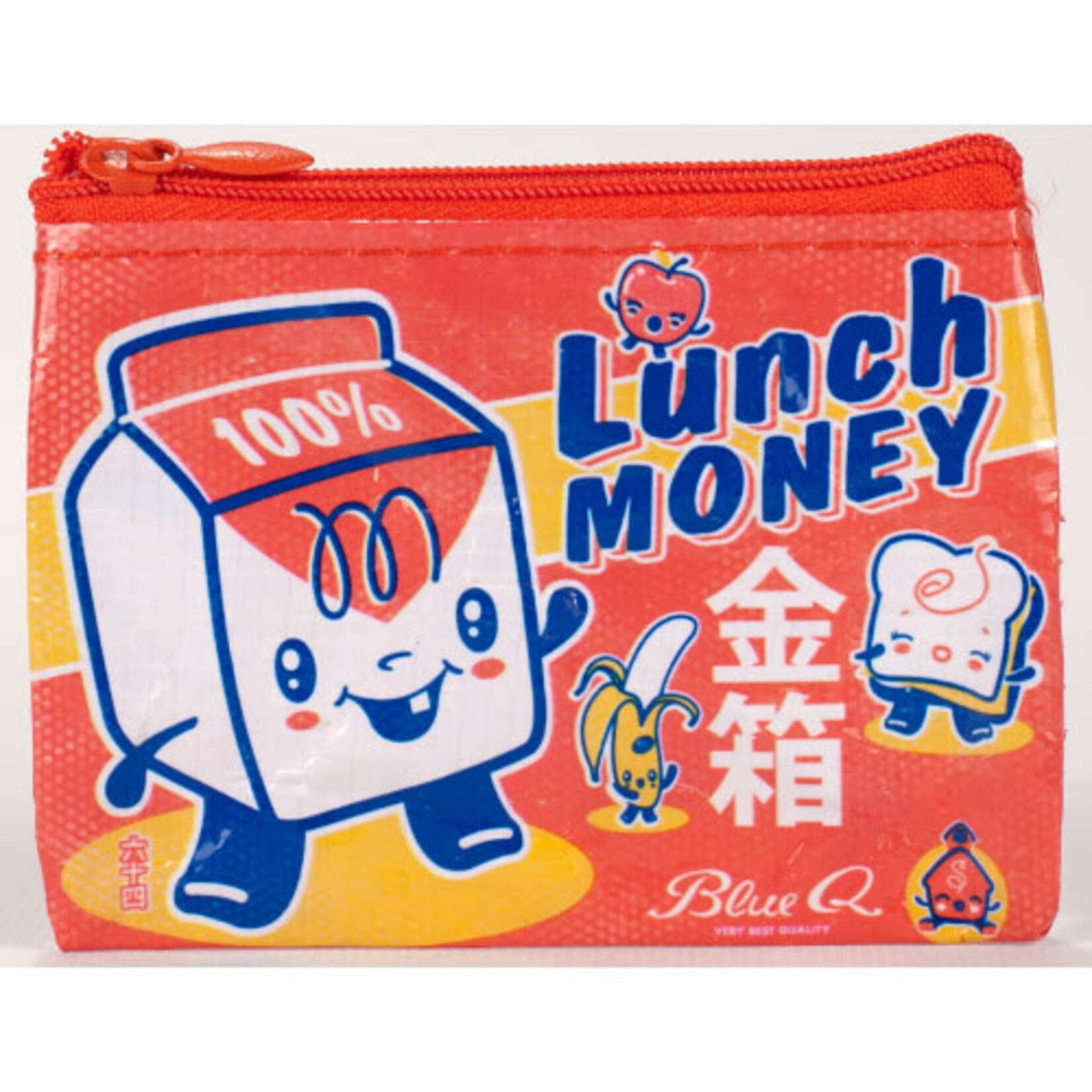 Blue Q Lunch Money Coin Purse