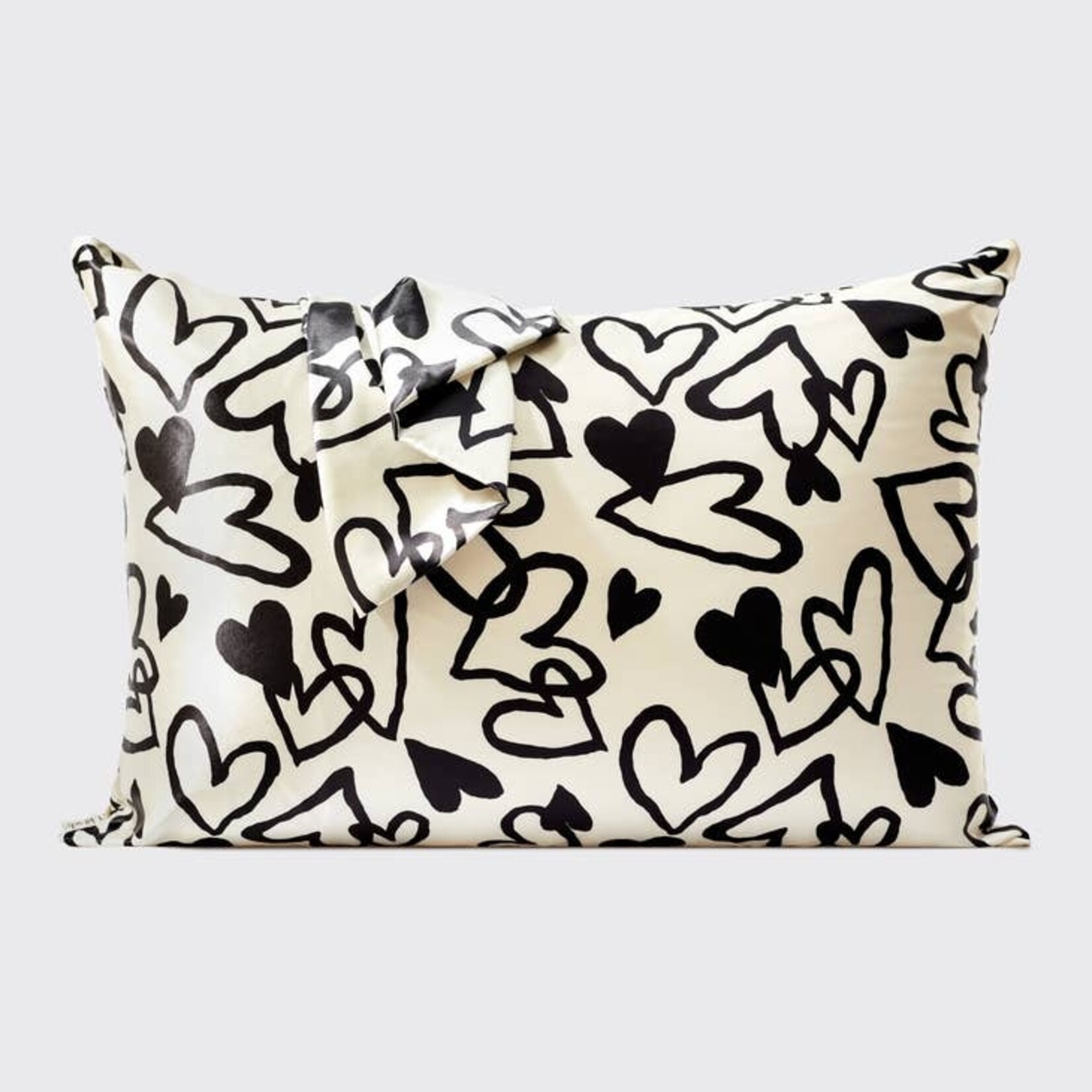 Kitsch Satin Pillowcase in Heart