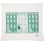 Claudia Pearson Brownstone Blue Tea Towel