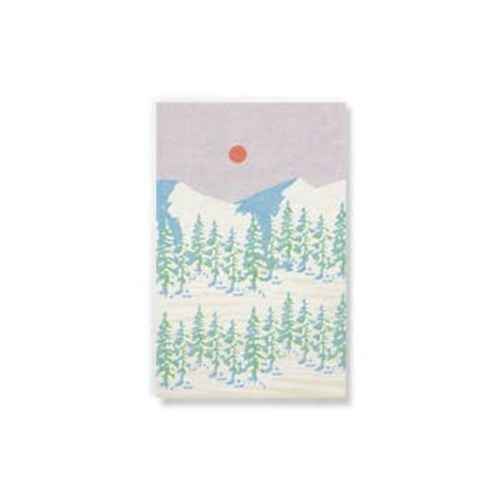Denik "Snowy Mountains" Lined Notebook