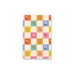 Denik Petals and Checkers Classic Lined Notebook