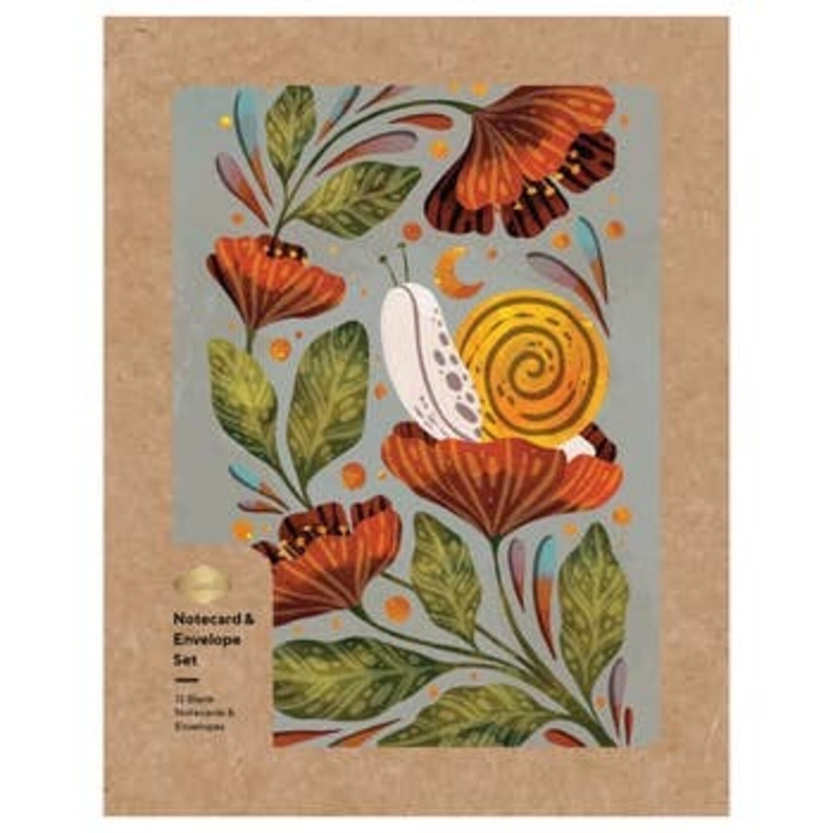 Denik Boxed Cards - Moonlight Snail