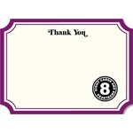 Aubergine Boxed Thank You Cards