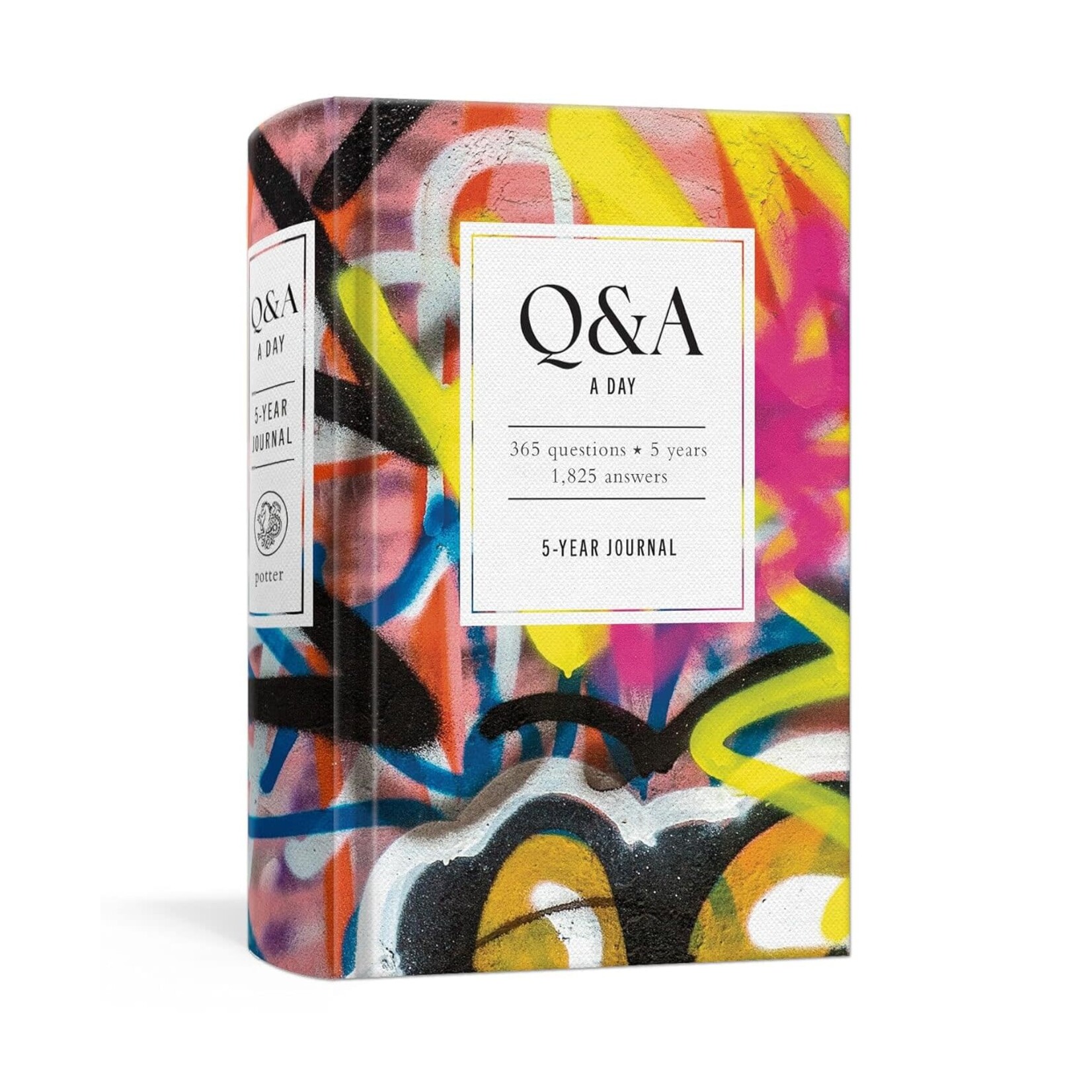 Penguin Random House Q & A A Day Journal in Graffiti