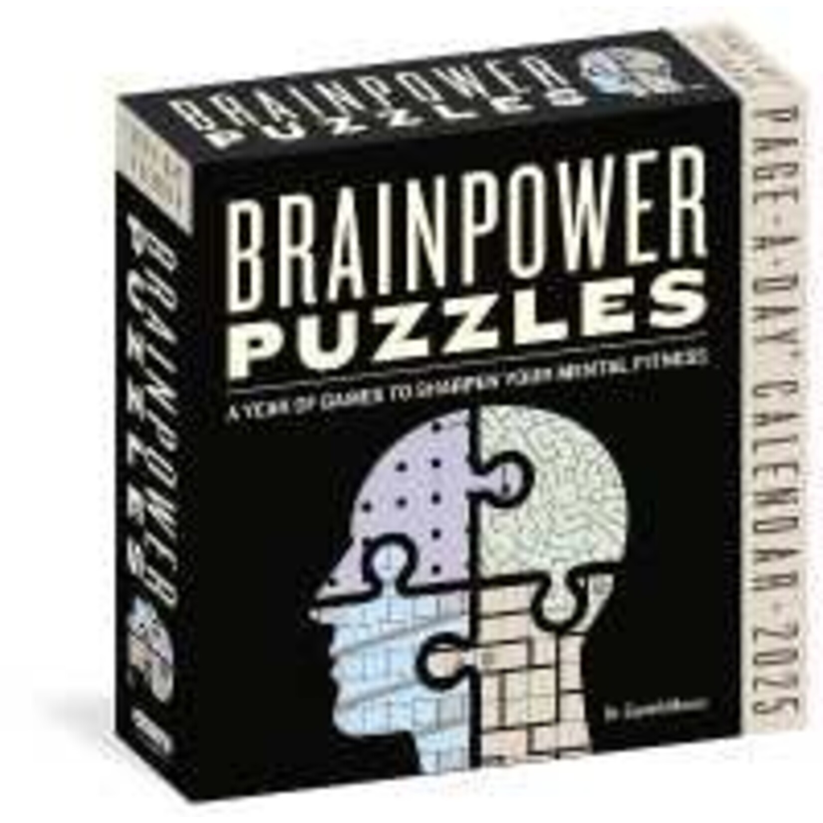 Workman Publishing Brainpower Boxed Calendar 2025