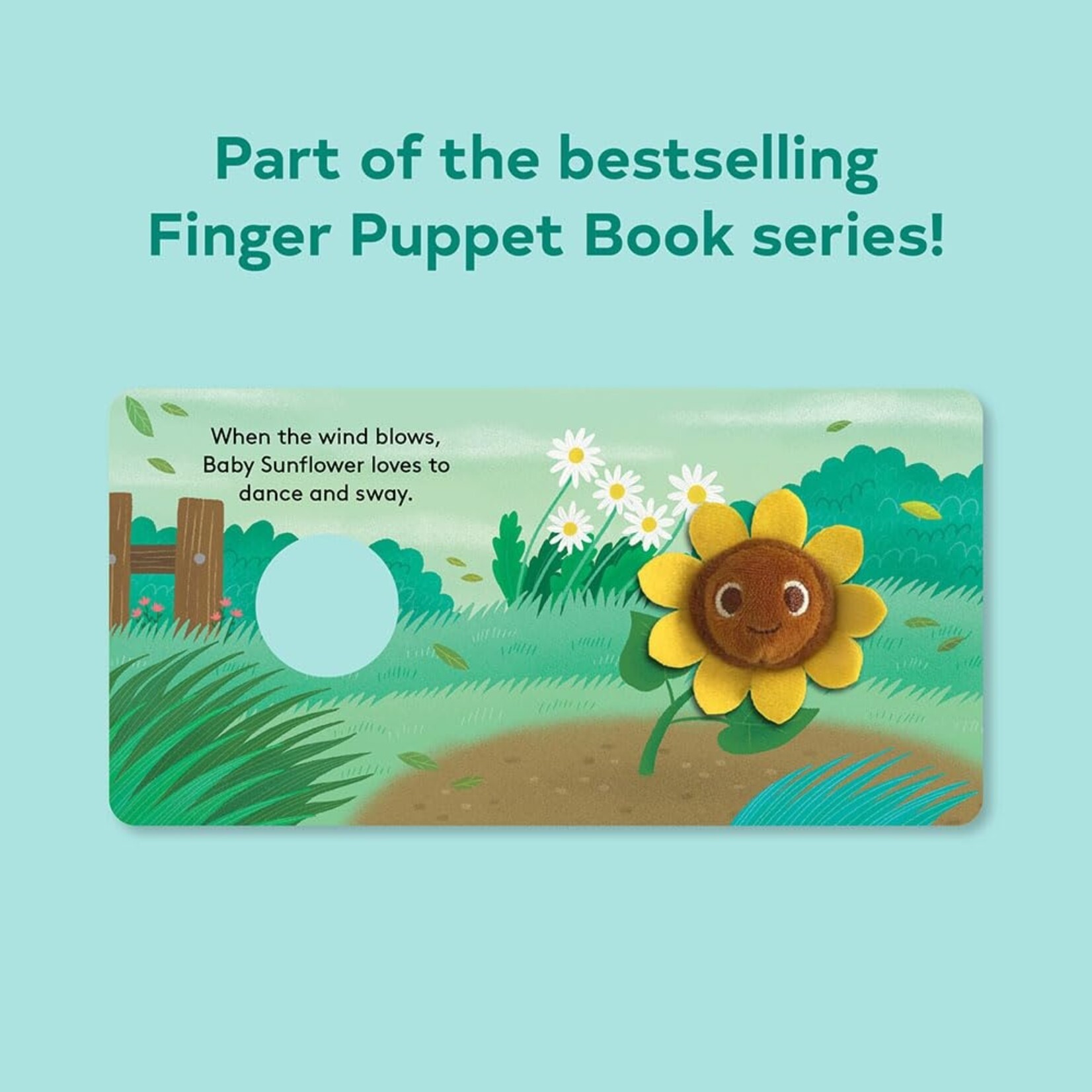 Chronicle Books Baby Sunflower: Finger Puppet Book