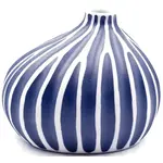 Gugu Pim Porcelain Bud Vase in BL6 Blue/White