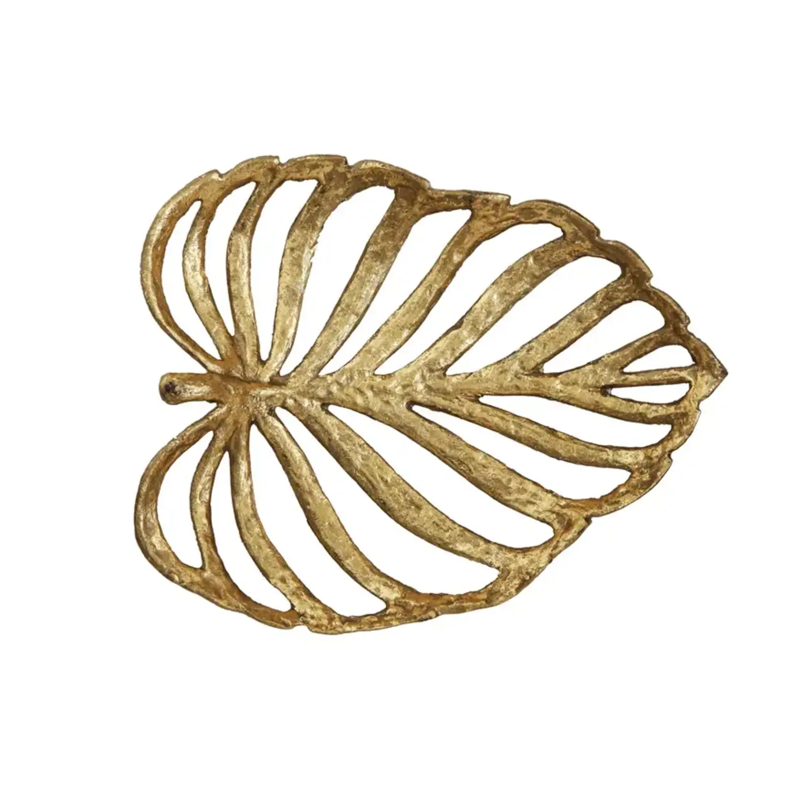 Creative Coop Decorative Cast Iron Leaf