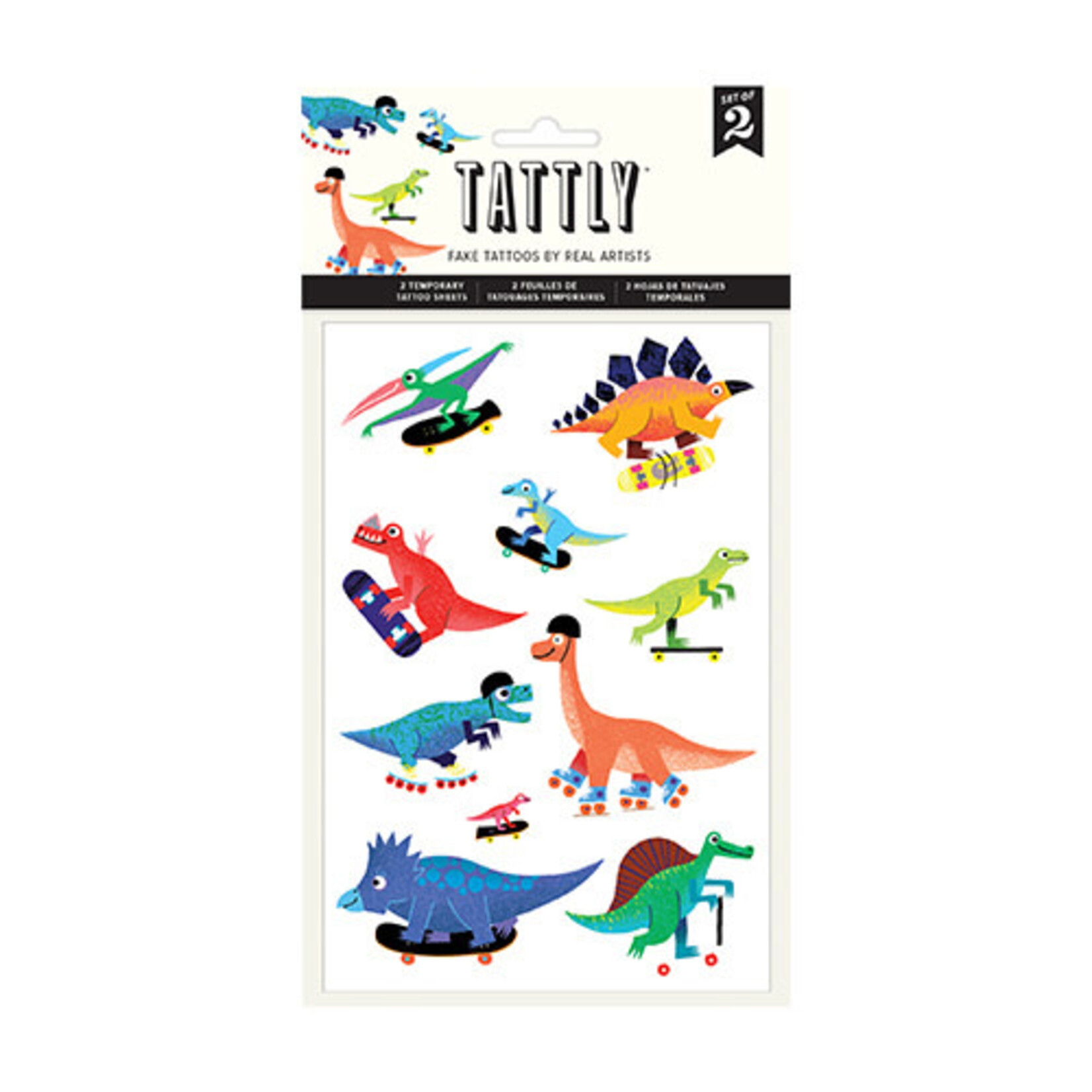 Tattly Dino Derby Tattly Sheet