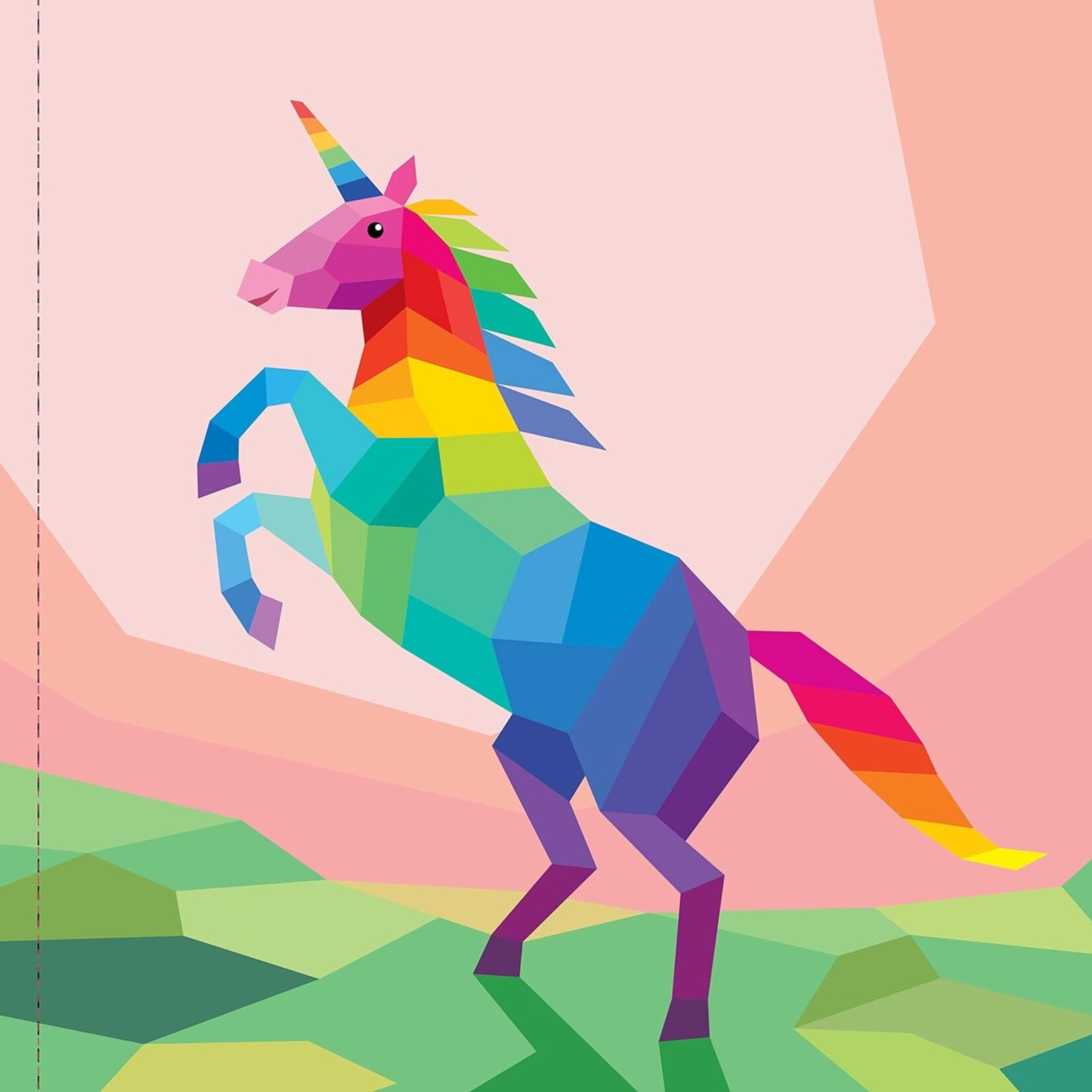 Hachette Paint by Sticker Kids: Rainbows
