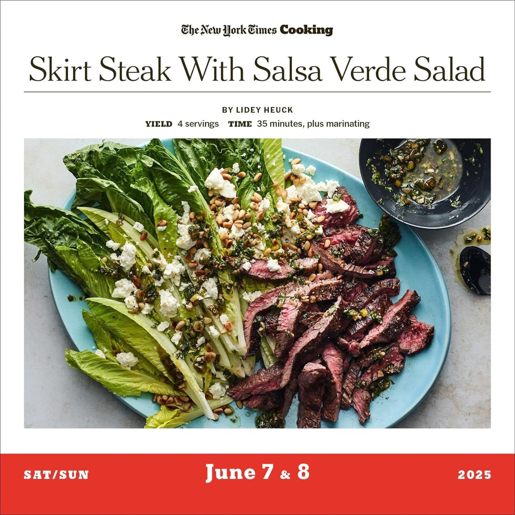 Workman Publishing New York Times Cooking Boxed Calendar 2026