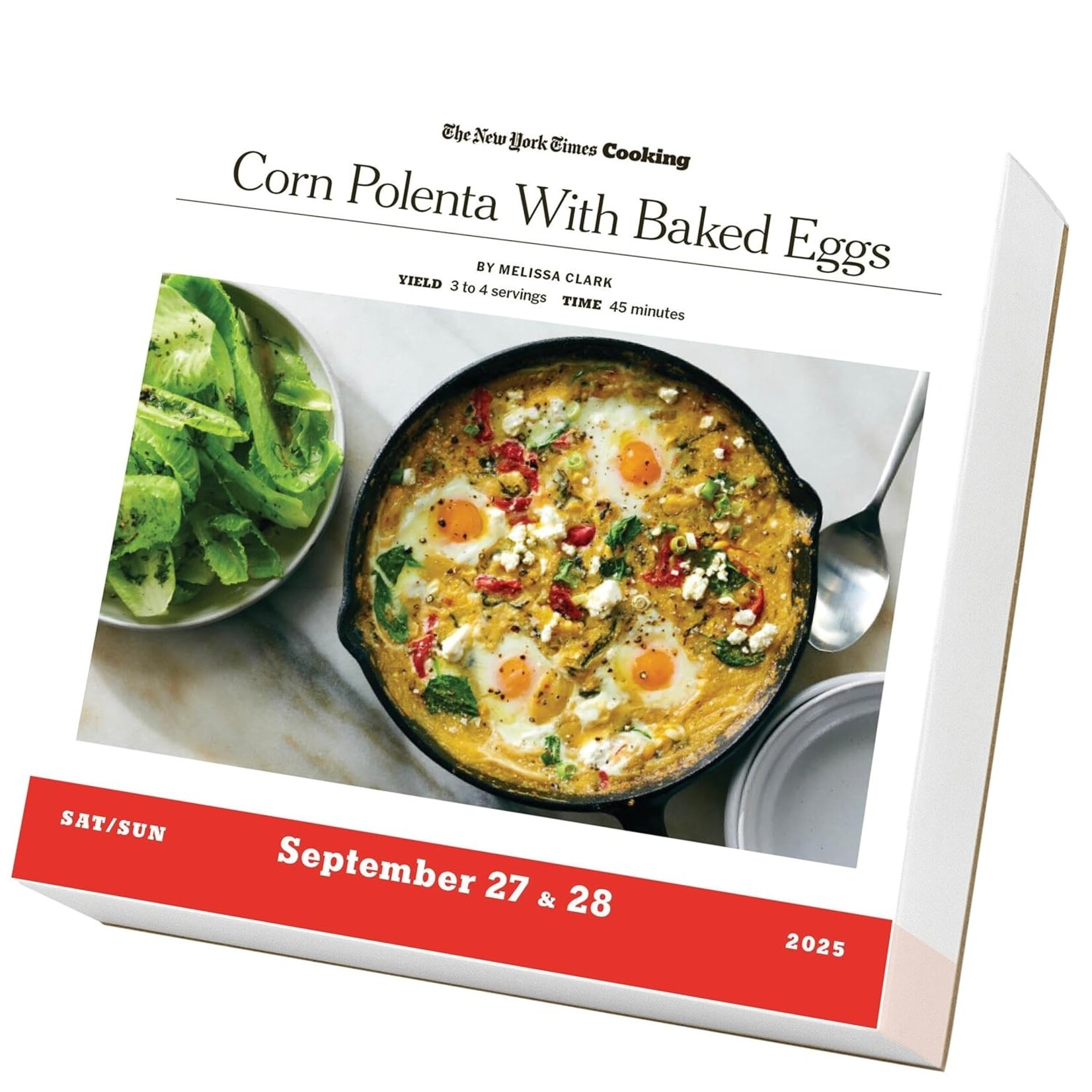 Workman Publishing New York Times Cooking Boxed Calendar 2026