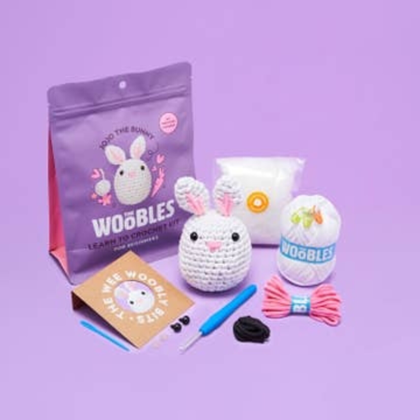 Woobles Crochet Kit - Jojo The Bunny