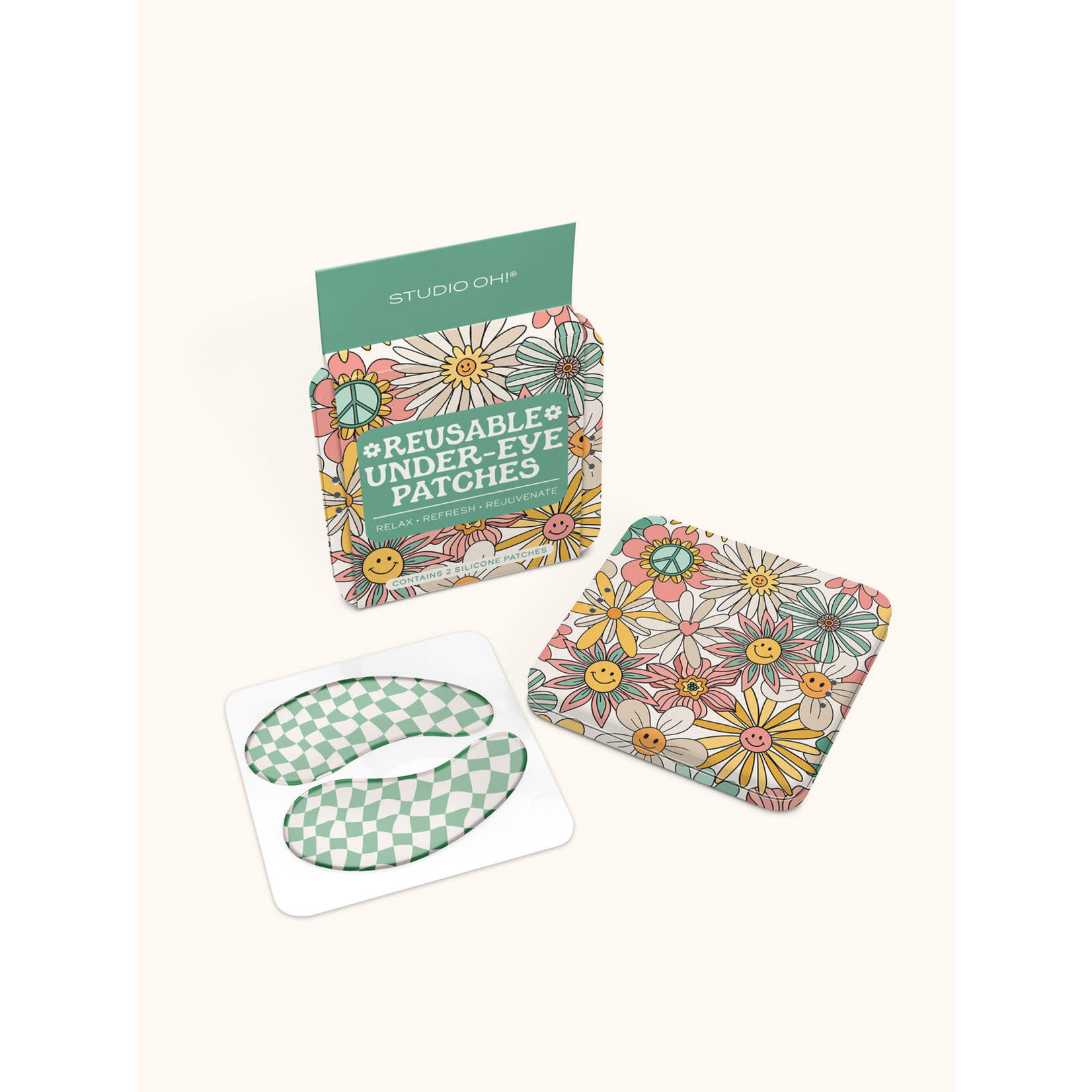 Studio oh! Beemin' Blooms Reusable Under Eye Patches