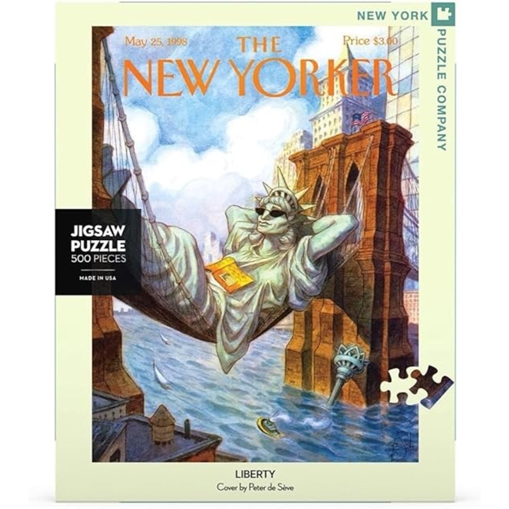 New York Puzzle Company Lady Liberty Puzzle