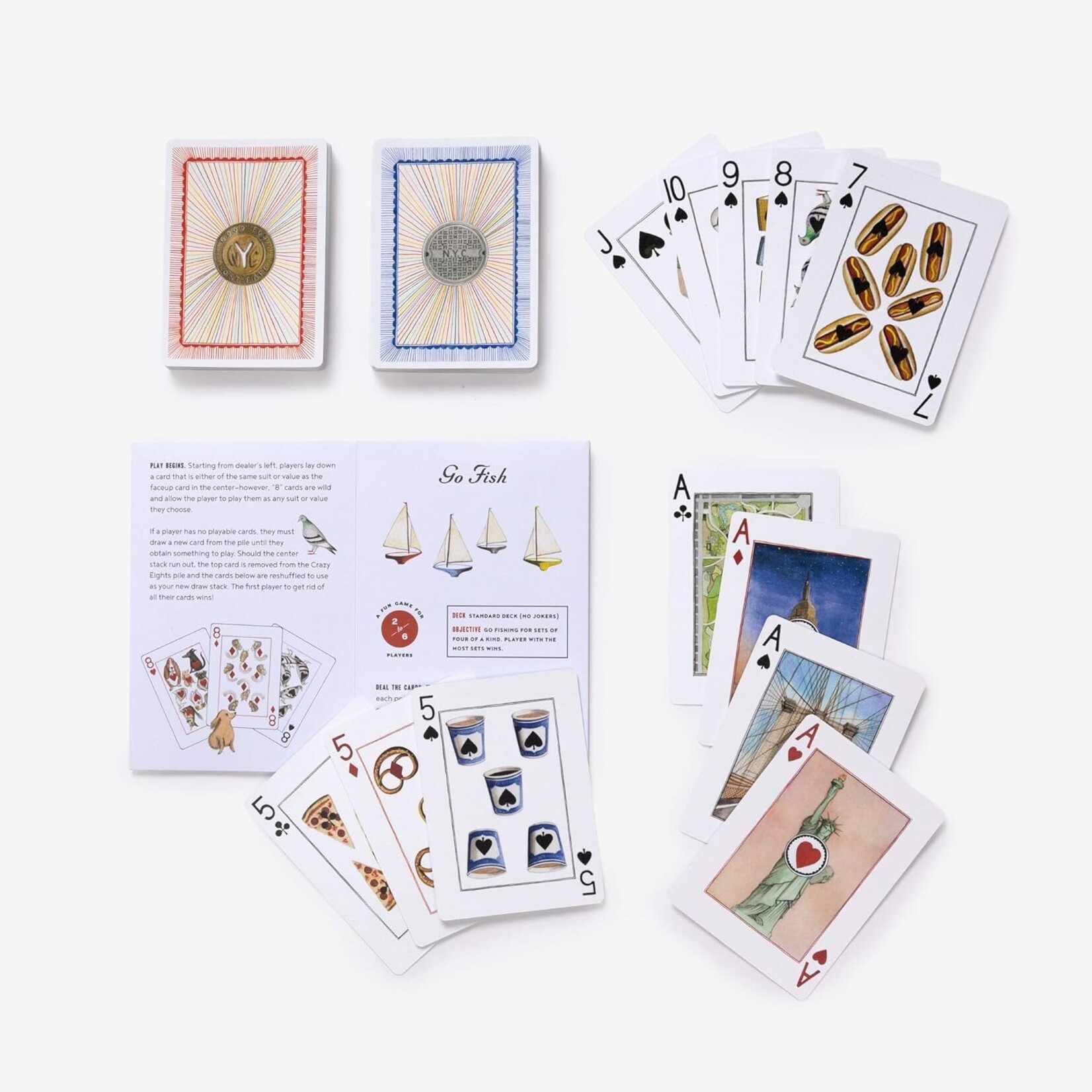 Penguin Random House New York Shuffle Playing Cards