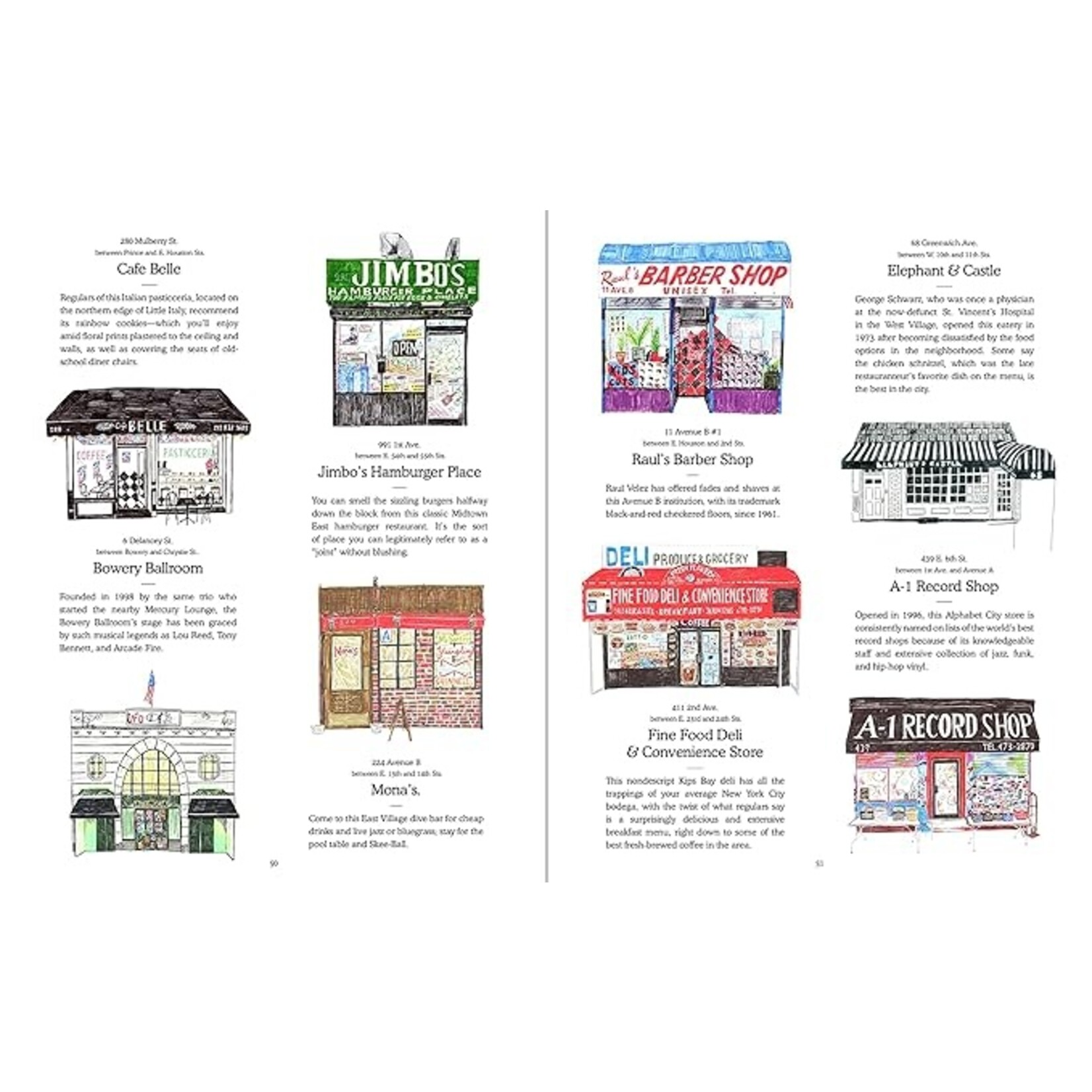 NYC Storefronts: Illustrations of the Big Apple's Best-Loved