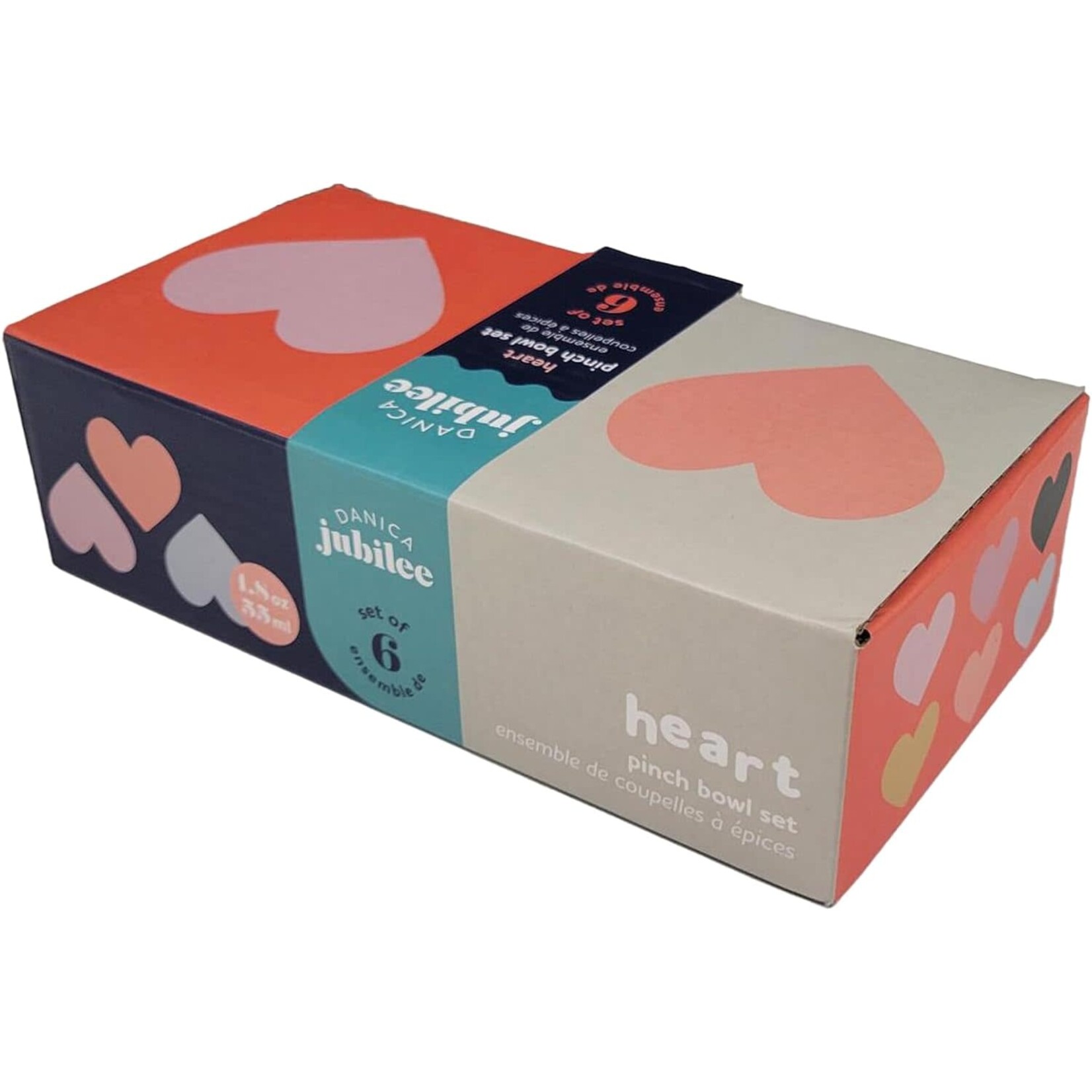 Now Designs Heart Shaped Pinch Bowls Set