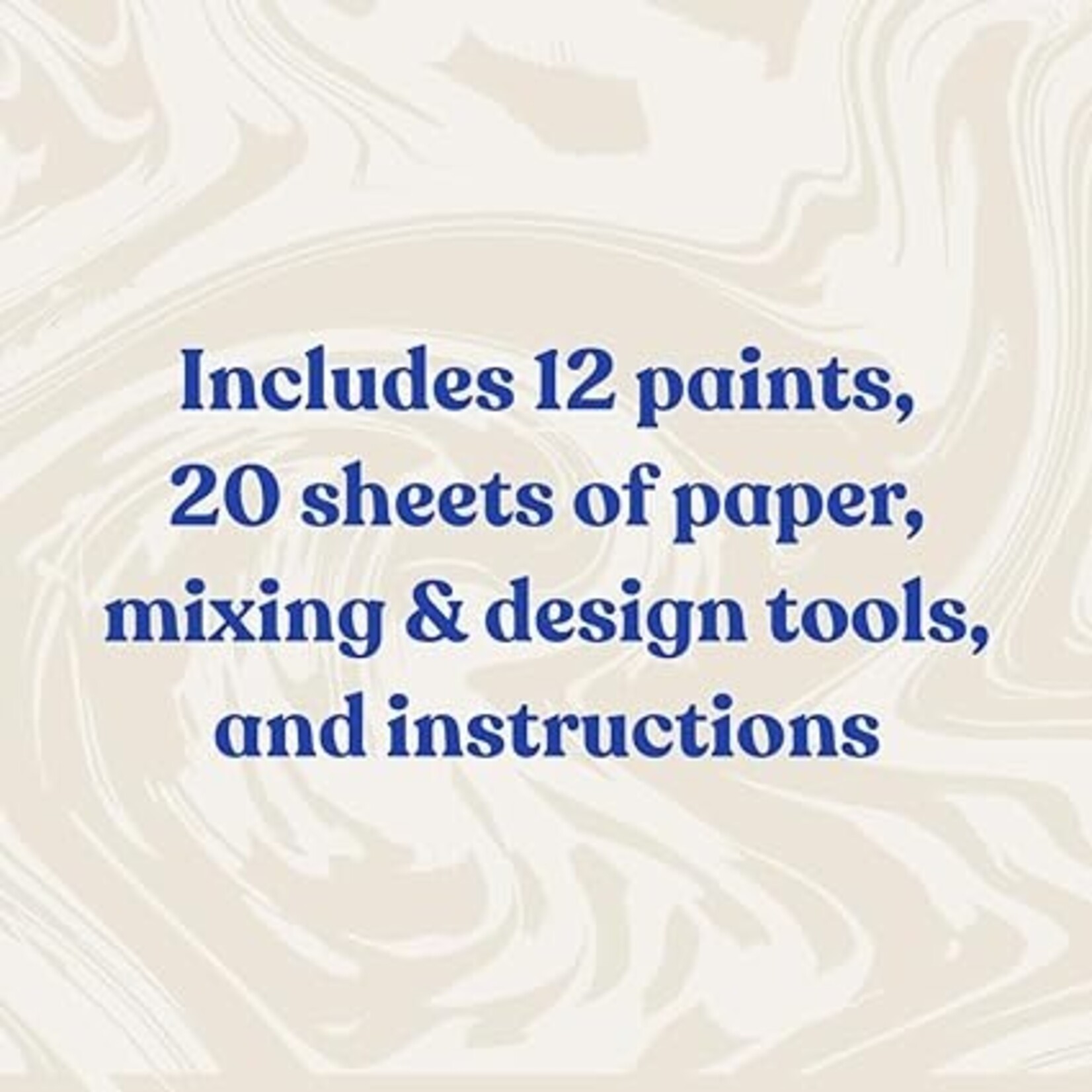 Chronicle Books Mindful Crafts: Meditative Marbling Kit