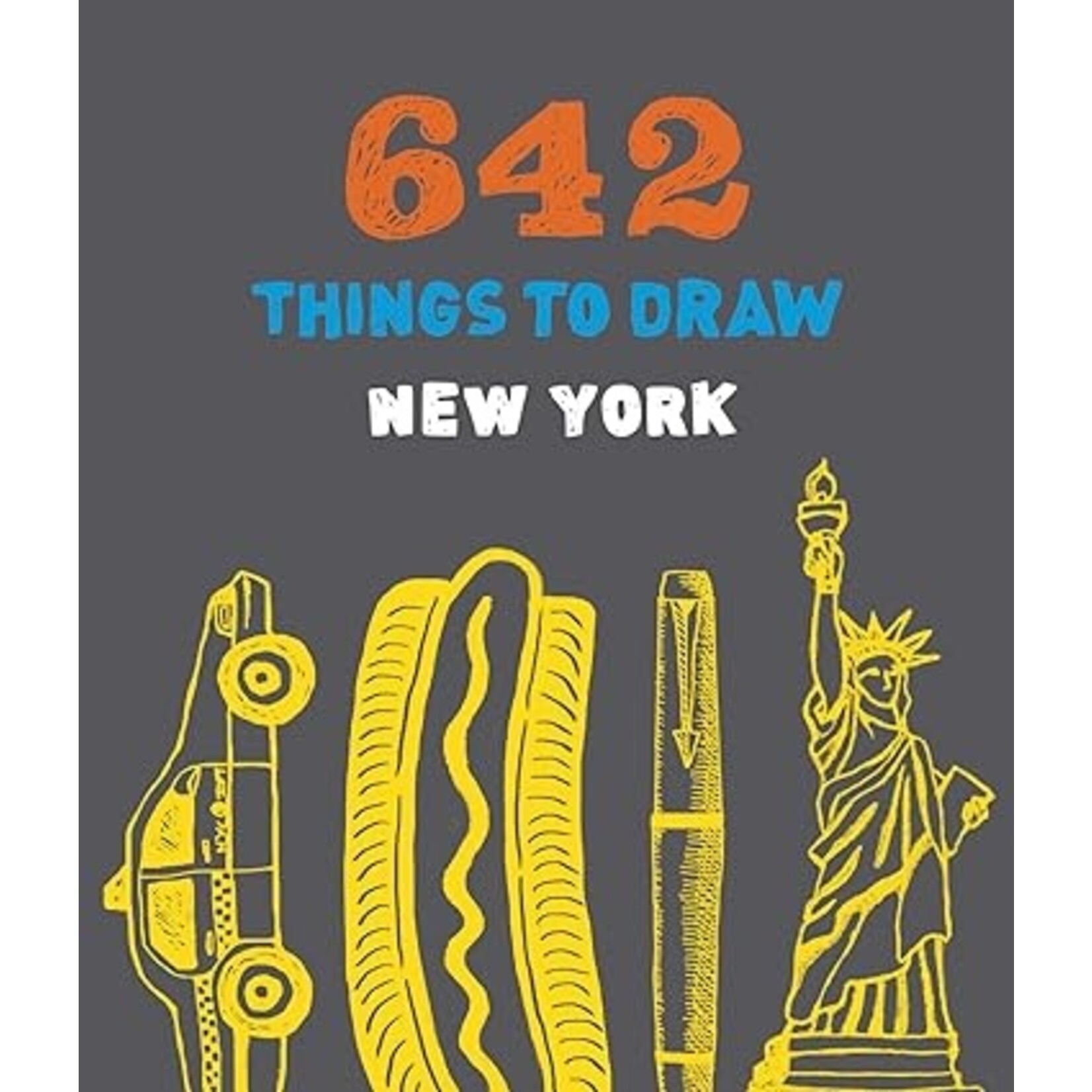 Chronicle Books 642 Things to Draw: New York - Pocket Sized
