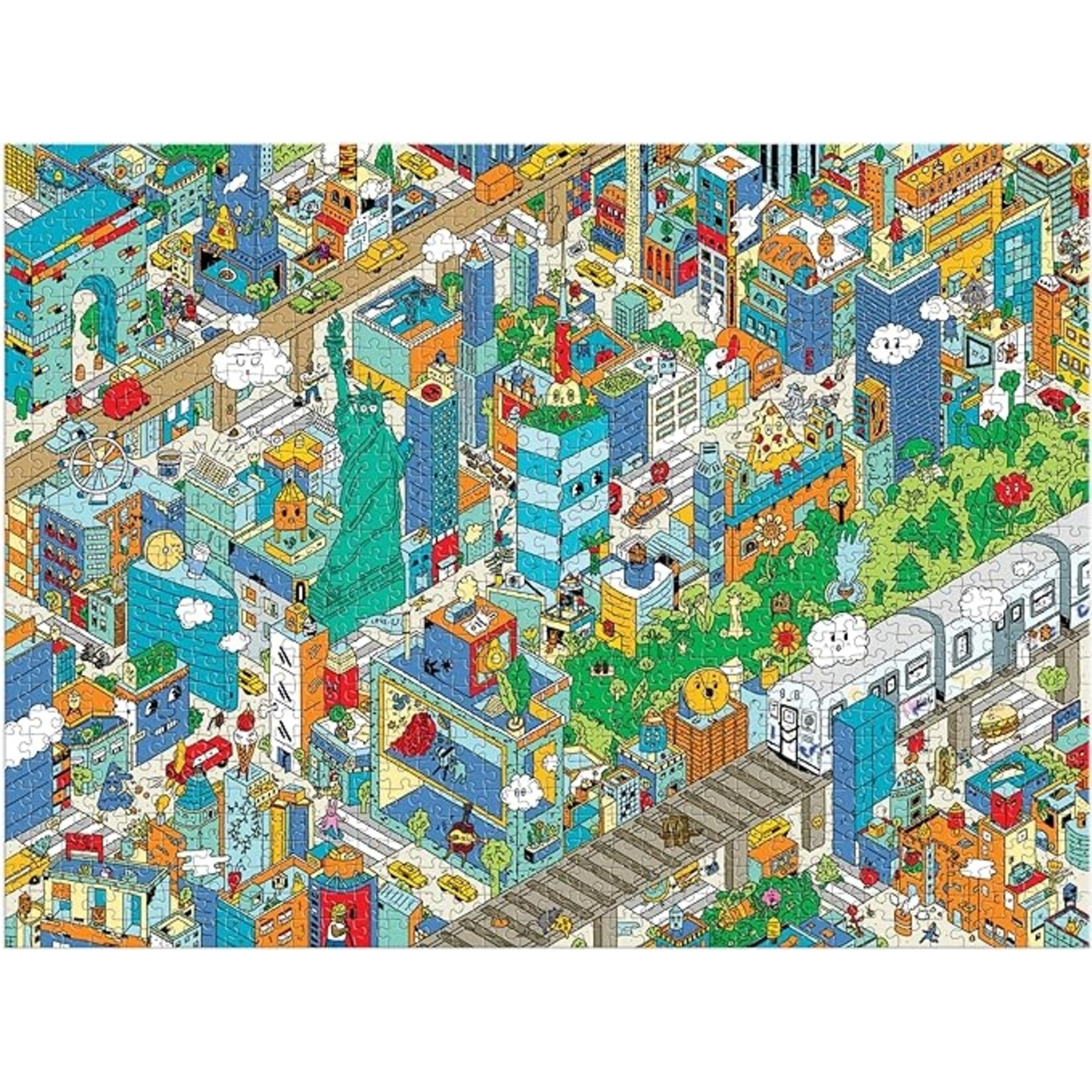 Chronicle Books Uncovering New York City Search & Find Puzzle