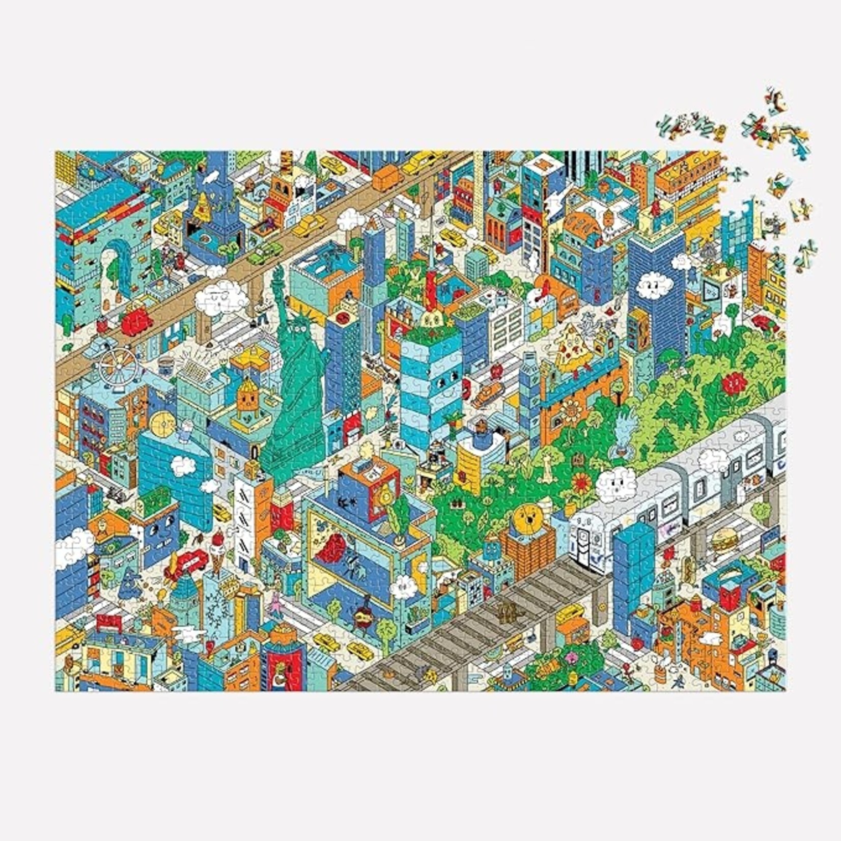 Chronicle Books Uncovering New York City Search & Find Puzzle