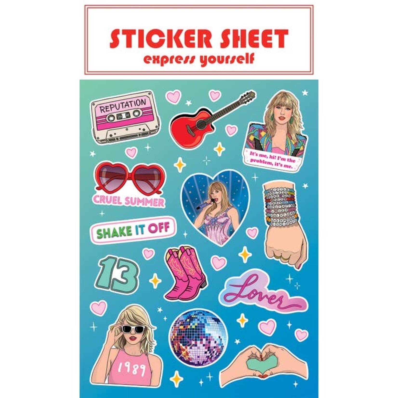The Found Swiftie Sticker Sheet