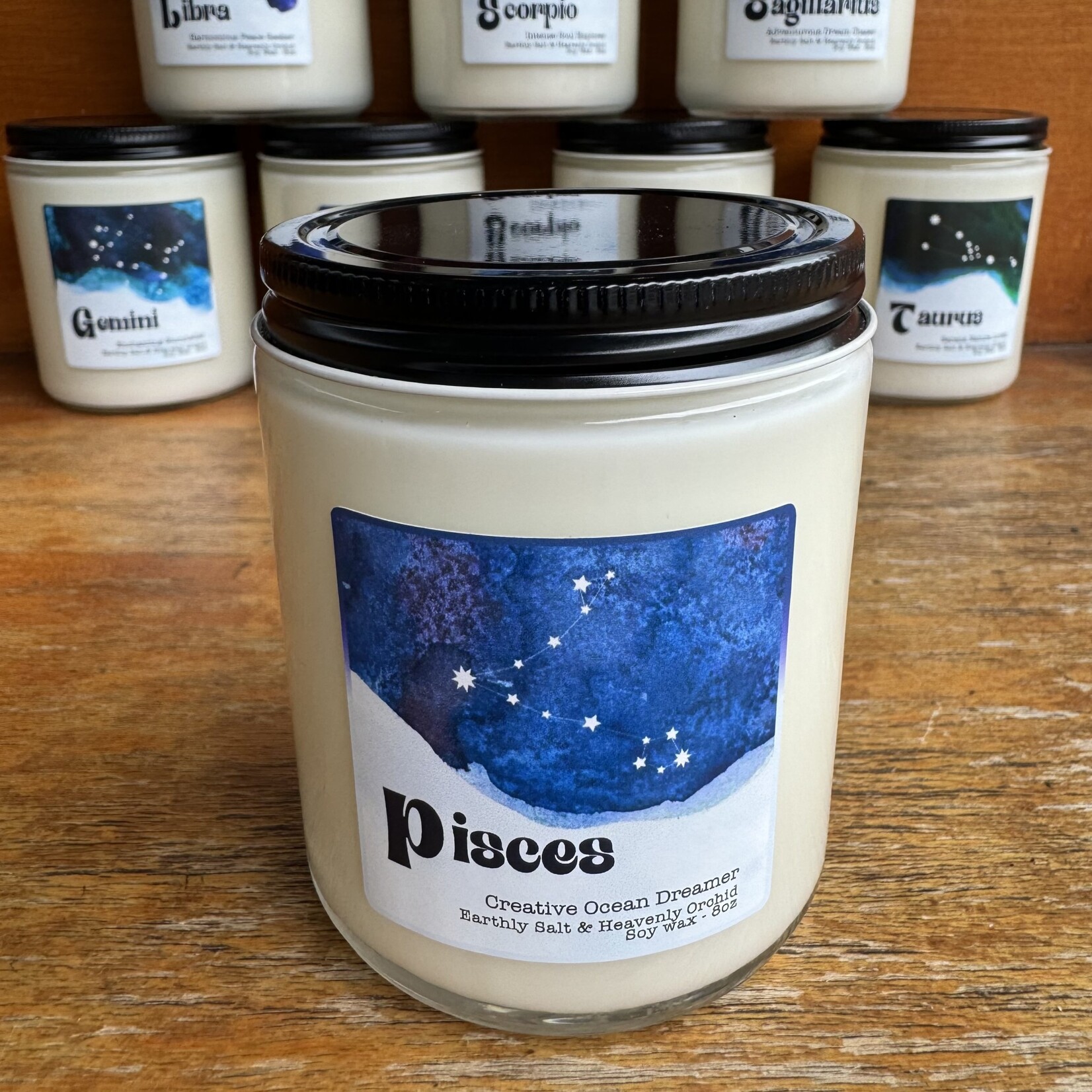 Queer Candle Exit9's Zodiac Candle Collection