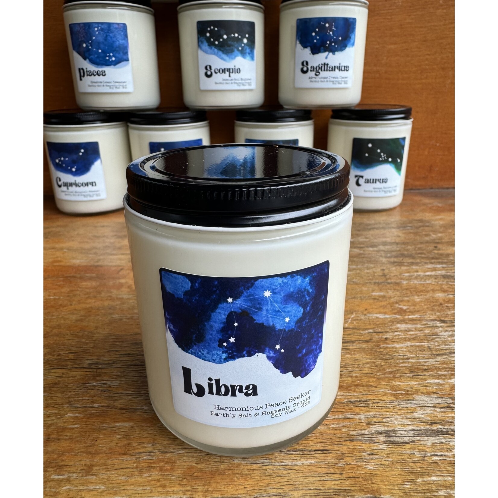 Queer Candle Exit9's Zodiac Candle Collection