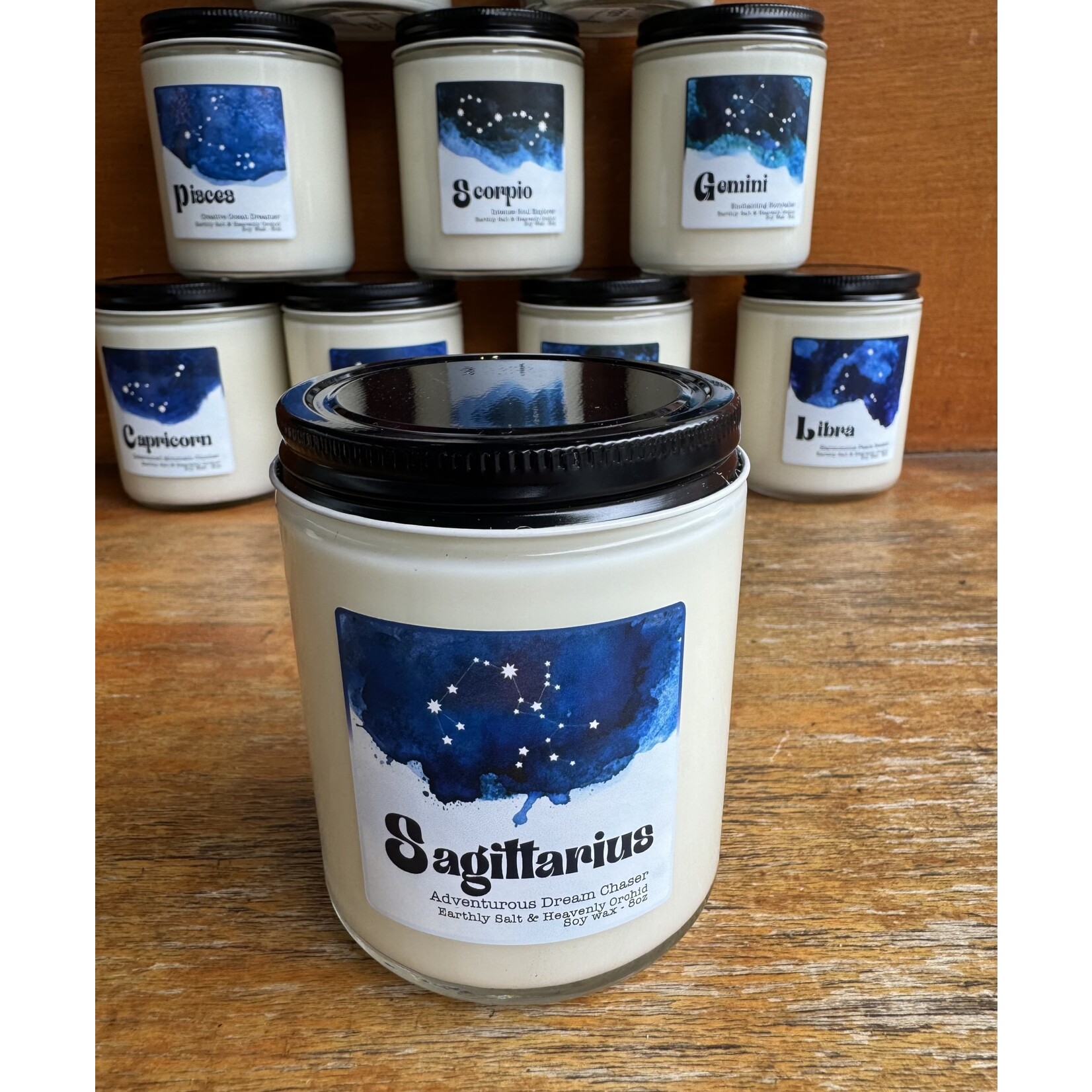 Queer Candle Exit9's Zodiac Candle Collection