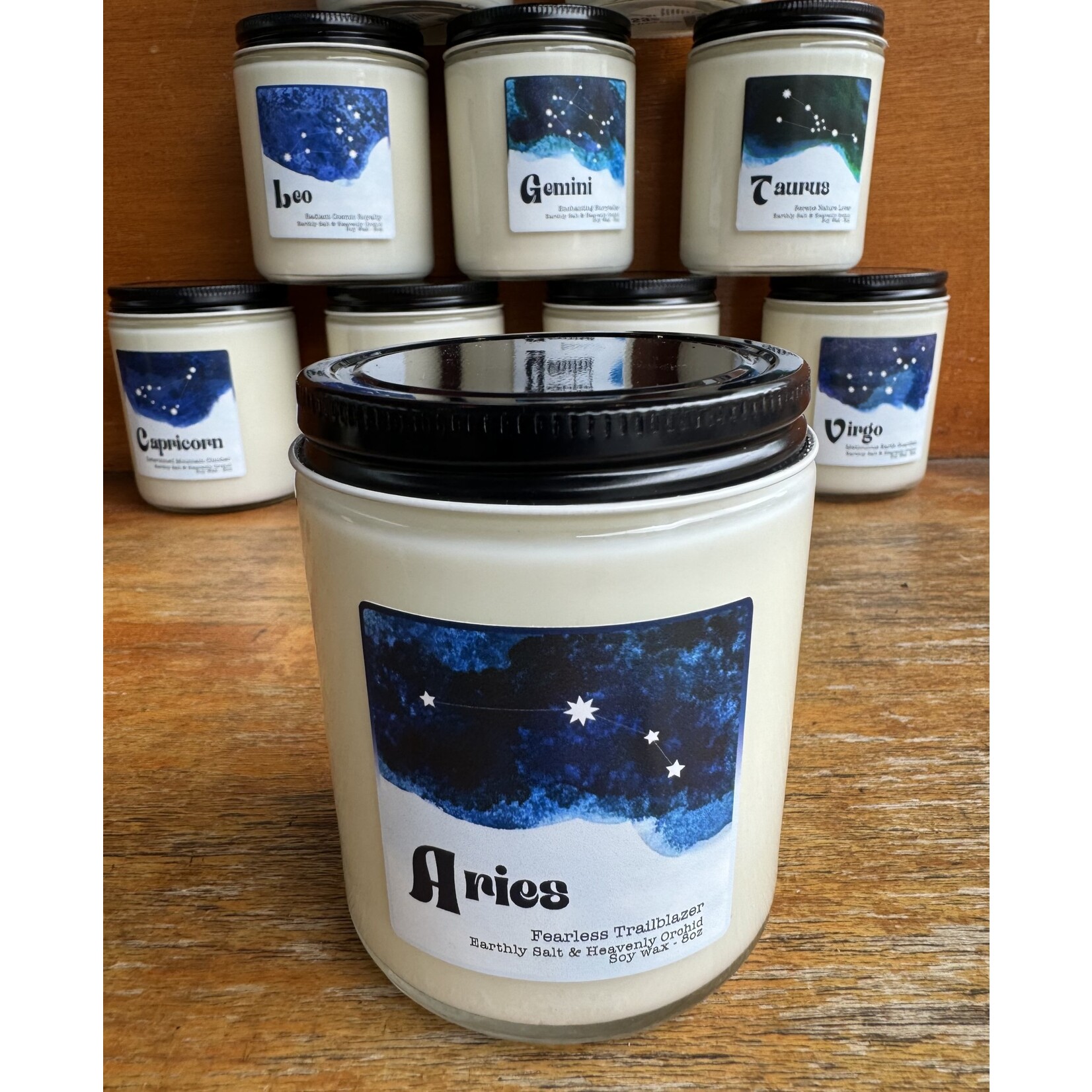 Queer Candle Exit9's Zodiac Candle Collection