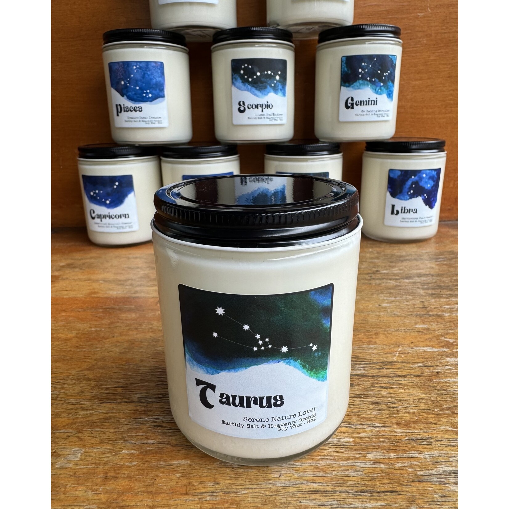 Queer Candle Exit9's Zodiac Candle Collection